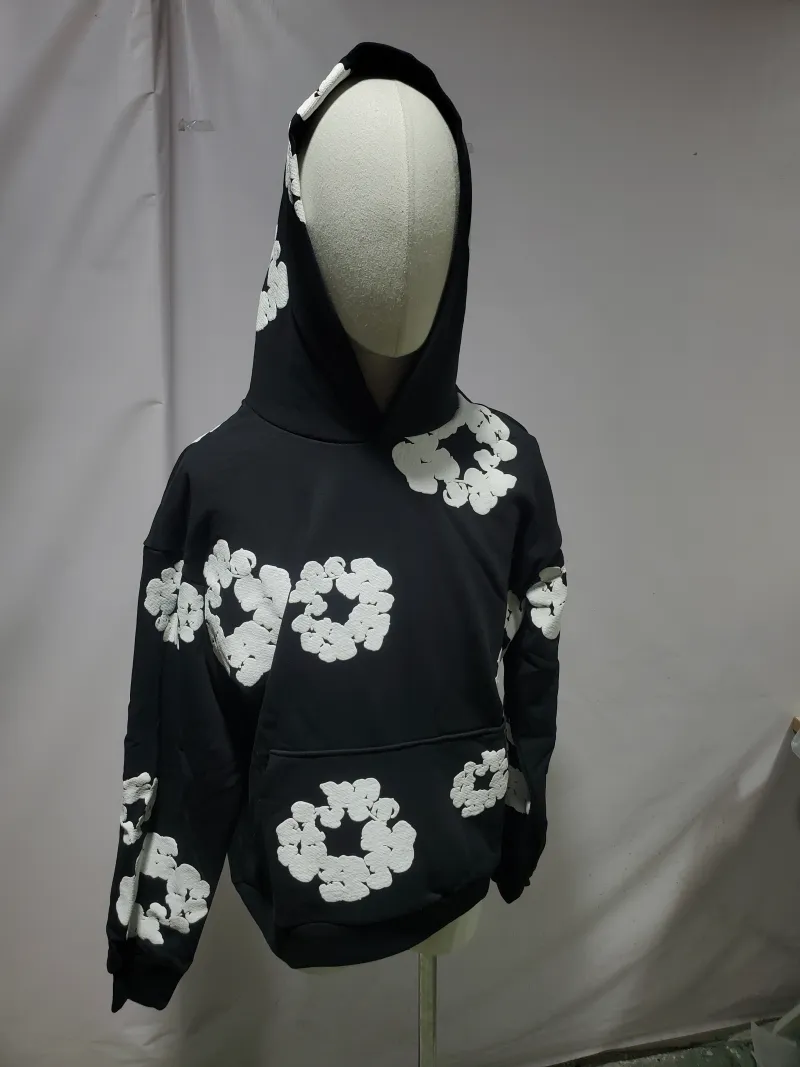 Denim Tears The Cotton Wreath Hoodie Black + KSUBI Jeans-3004 review Obosneaker 00