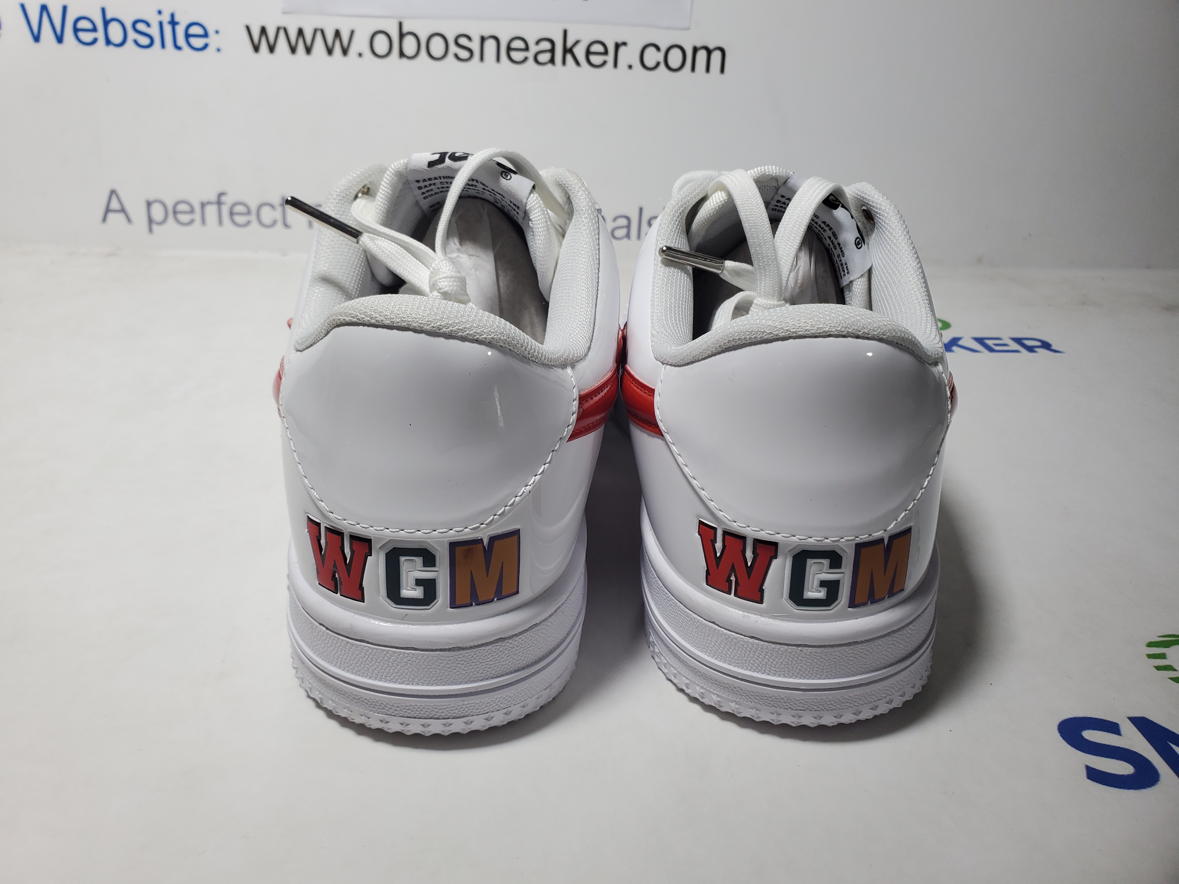 A Bathing Ape Bape Sta Low White Shark 1F70-191-004 review Obosneaker 02