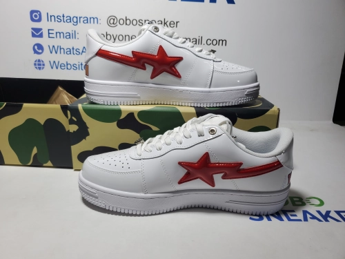 A Bathing Ape Bape Sta Low White Shark 1F70-191-004 review 