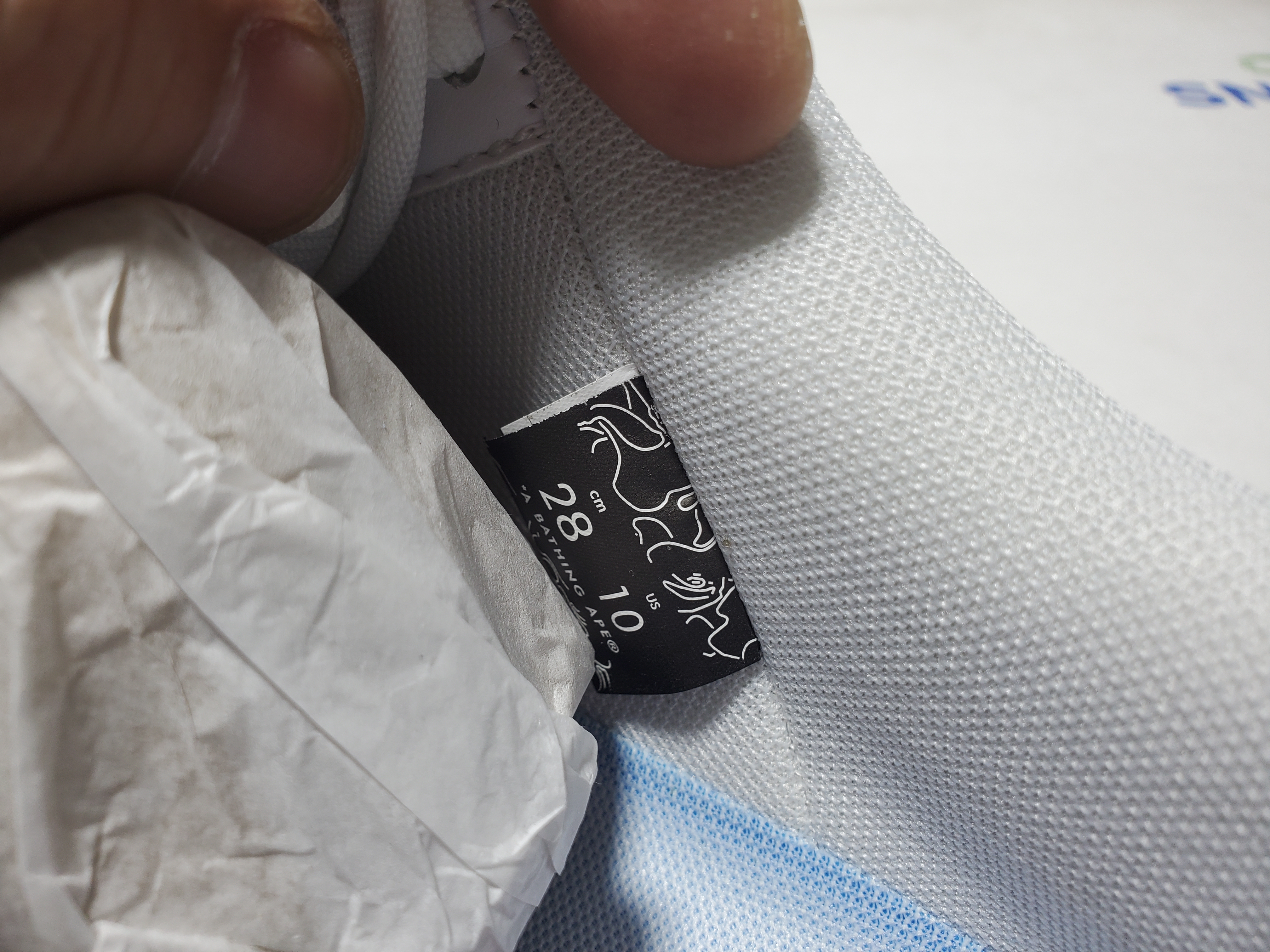 A Bathing Ape Bape Sta Low White Shark 1F70-191-004 review Obosneaker 05