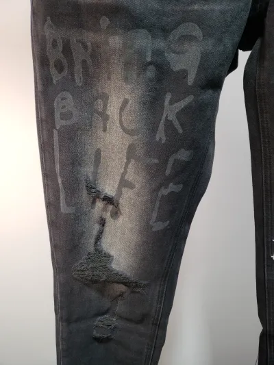 Sp5der X Juice Wrld 999 Hoodie Black  + KSUBI Jeans- 3015 review Obosneaker 02