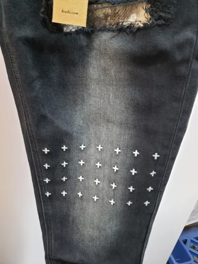 Sp5der X Juice Wrld 999 Hoodie Black  + KSUBI Jeans- 3015 review Obosneaker 03