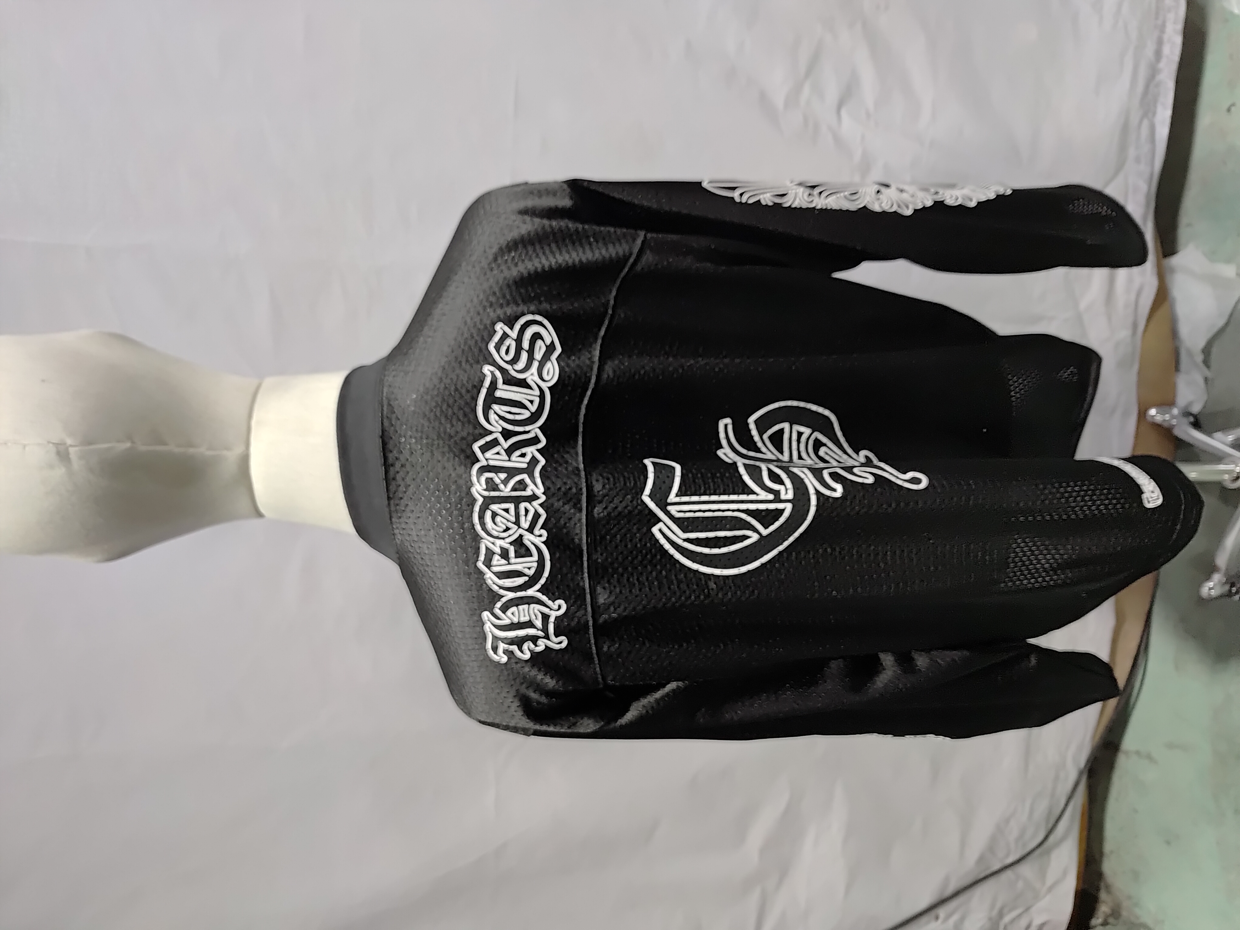 Chrome Hearts Love You Mesh Warm Up Jersey #9998 Black + Purple Brand Jeans #108 review Obosneaker 05