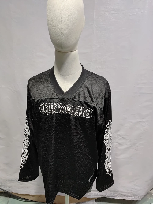 Chrome Hearts Love You Mesh Warm Up Jersey #9998 Black + Purple Brand Jeans #108 review 