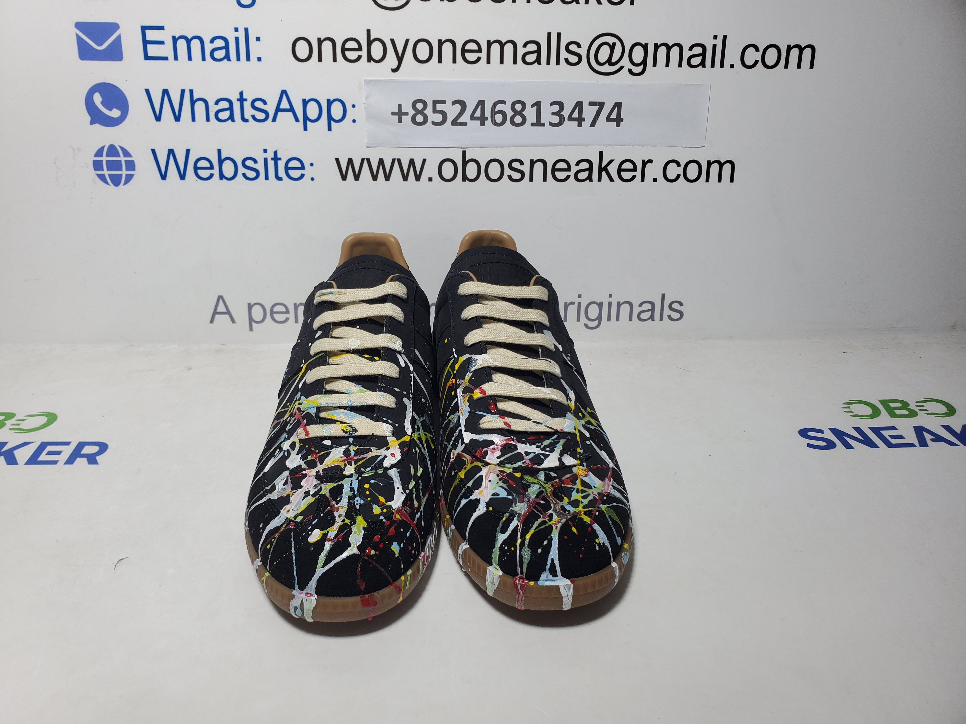 Maison Margiela Replica Splashing Lnk Black S57WS0240-P1892-963 review Obosneaker 03