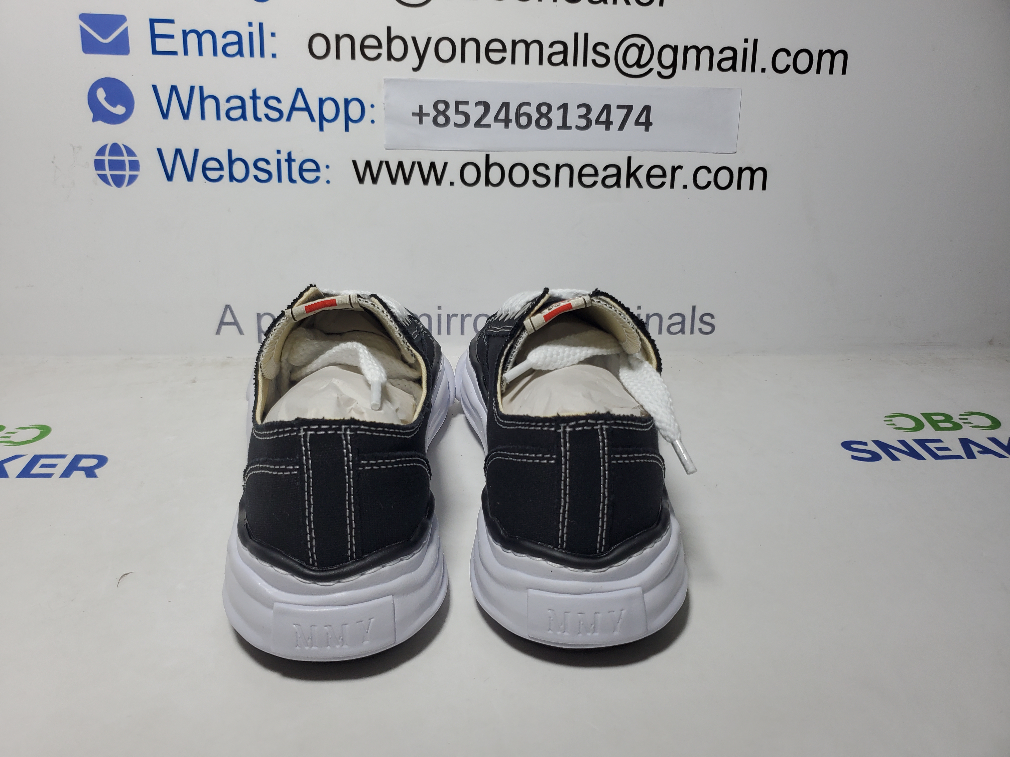 Maison Mihara Yasuhiro White Black NO.722 review Obosneaker 01