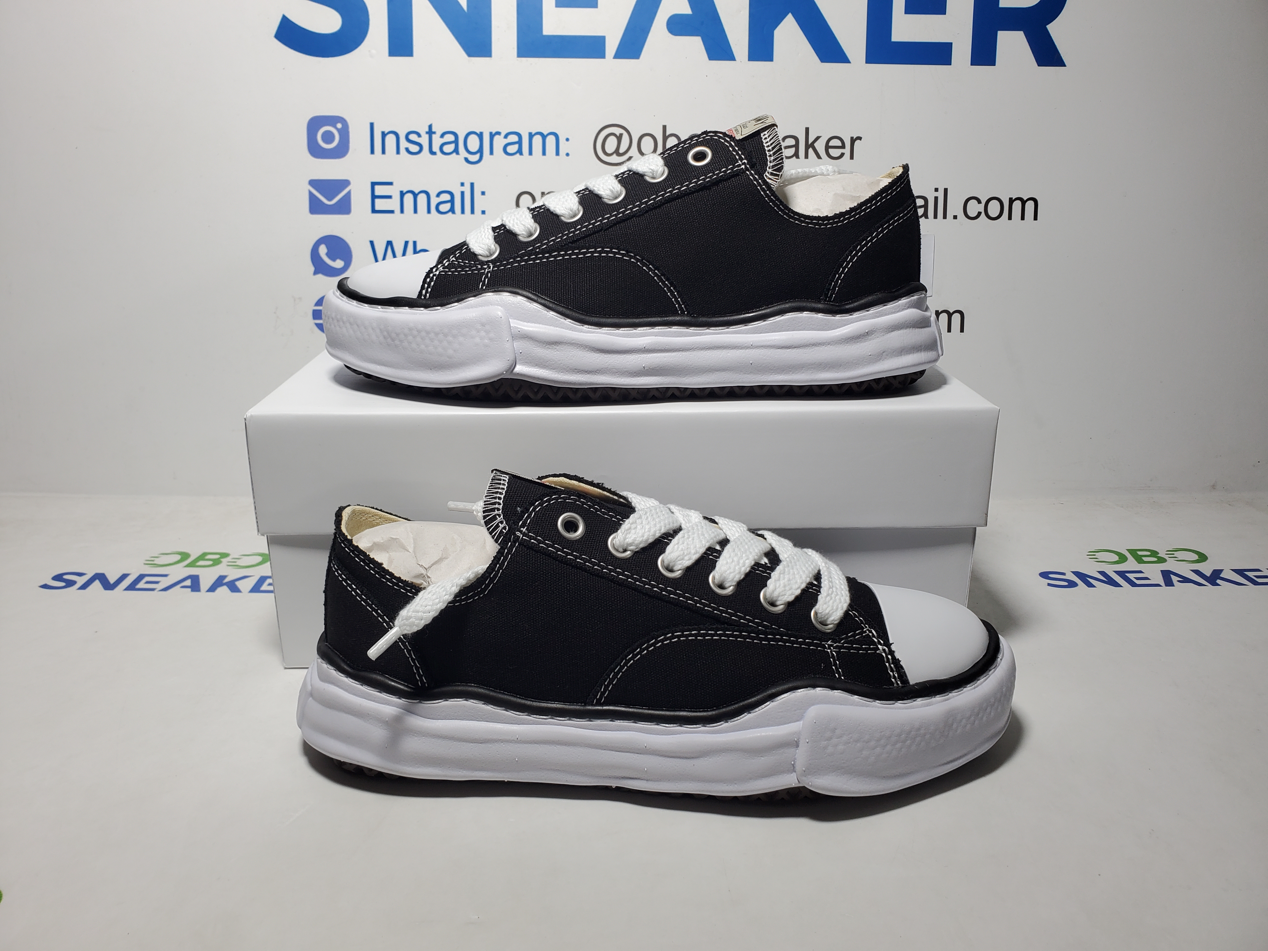 Maison Mihara Yasuhiro White Black NO.722 review Obosneaker 05