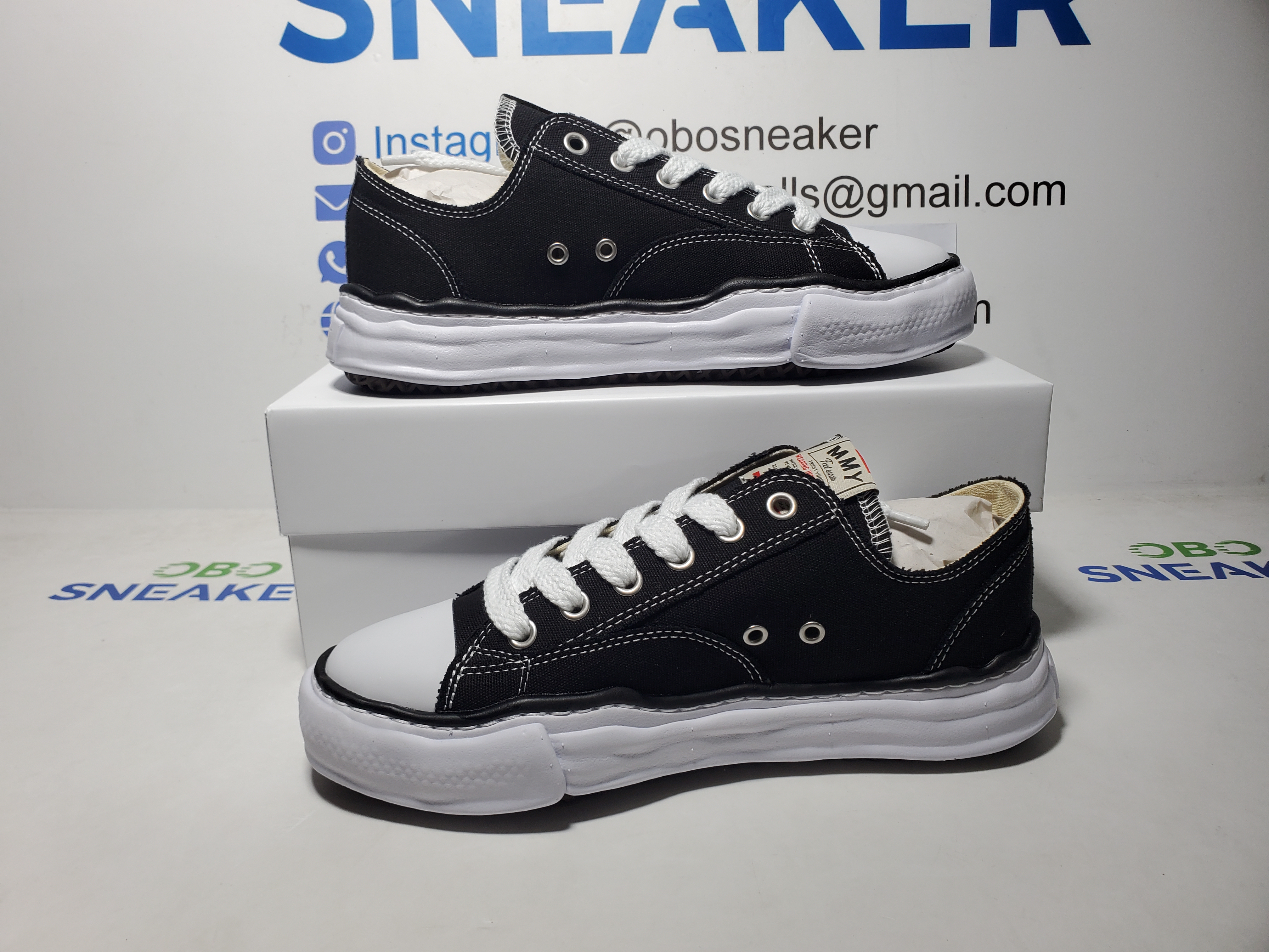 Maison Mihara Yasuhiro White Black NO.722 review Obosneaker 00