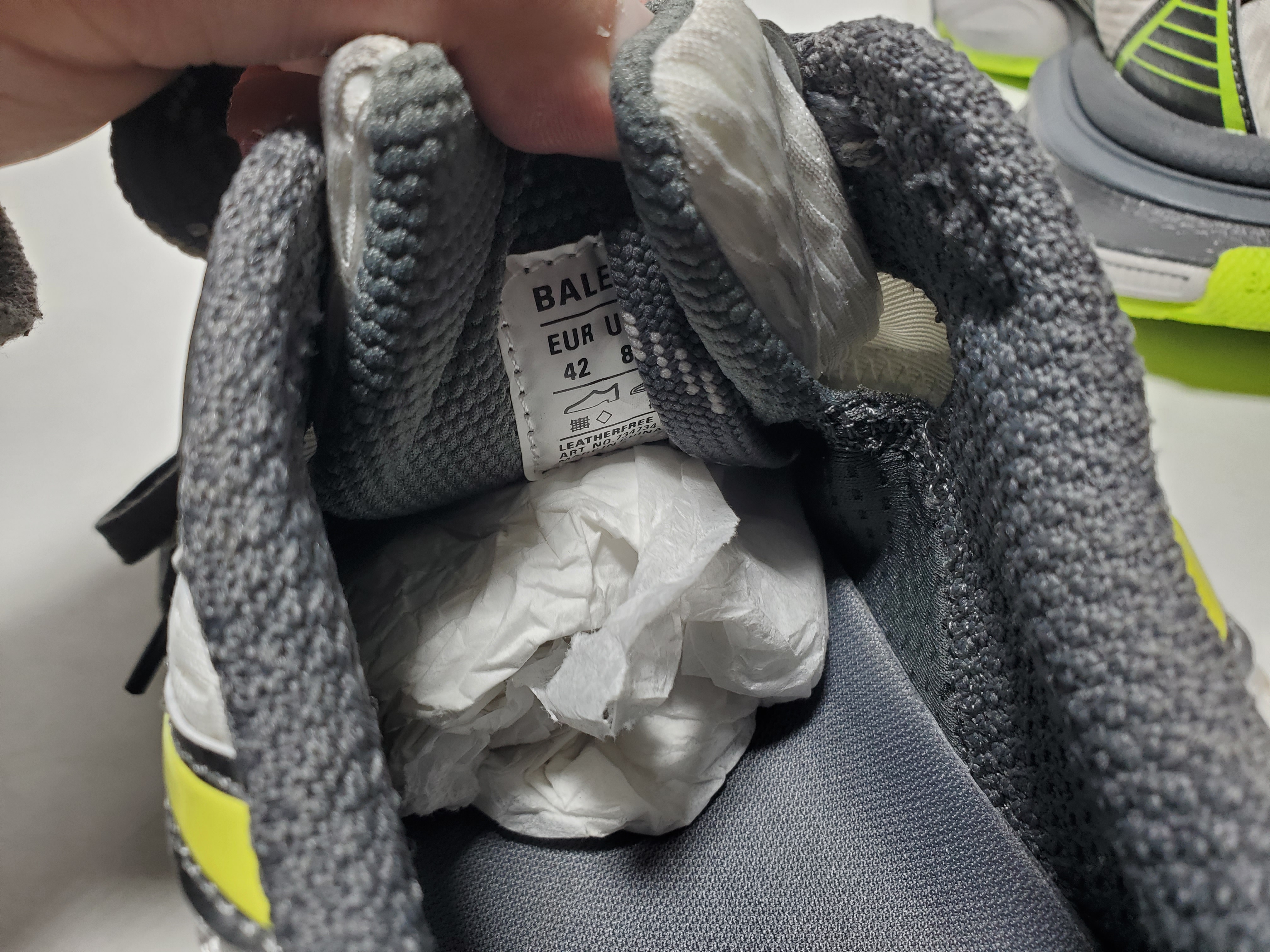 Balenciaga Luminous Grey Green 734734 W3XL5 9237 review Obosneaker 02