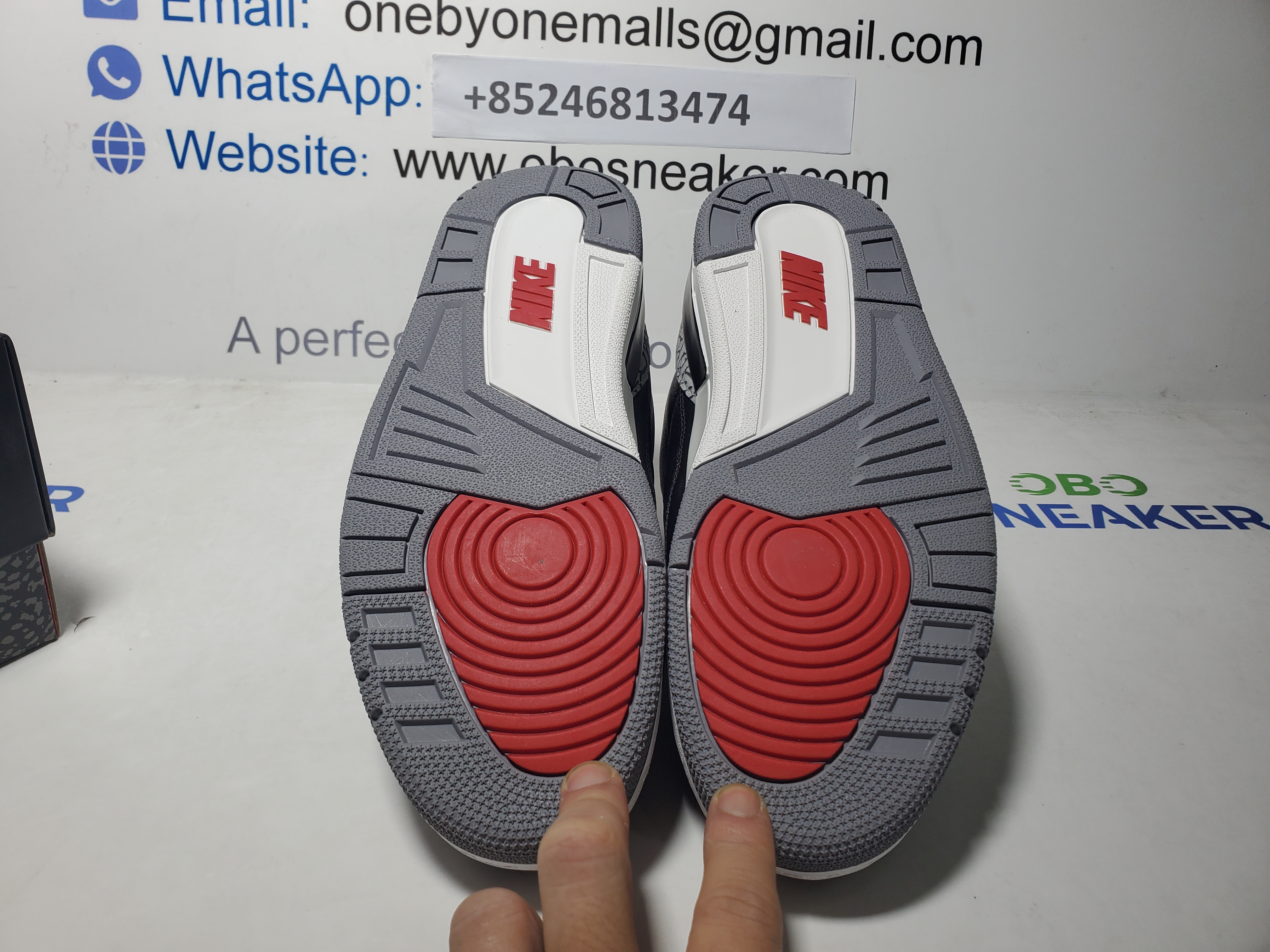 Air Jordan 3 Retro Black Cement (2018)  854262-001 review Obosneaker 04