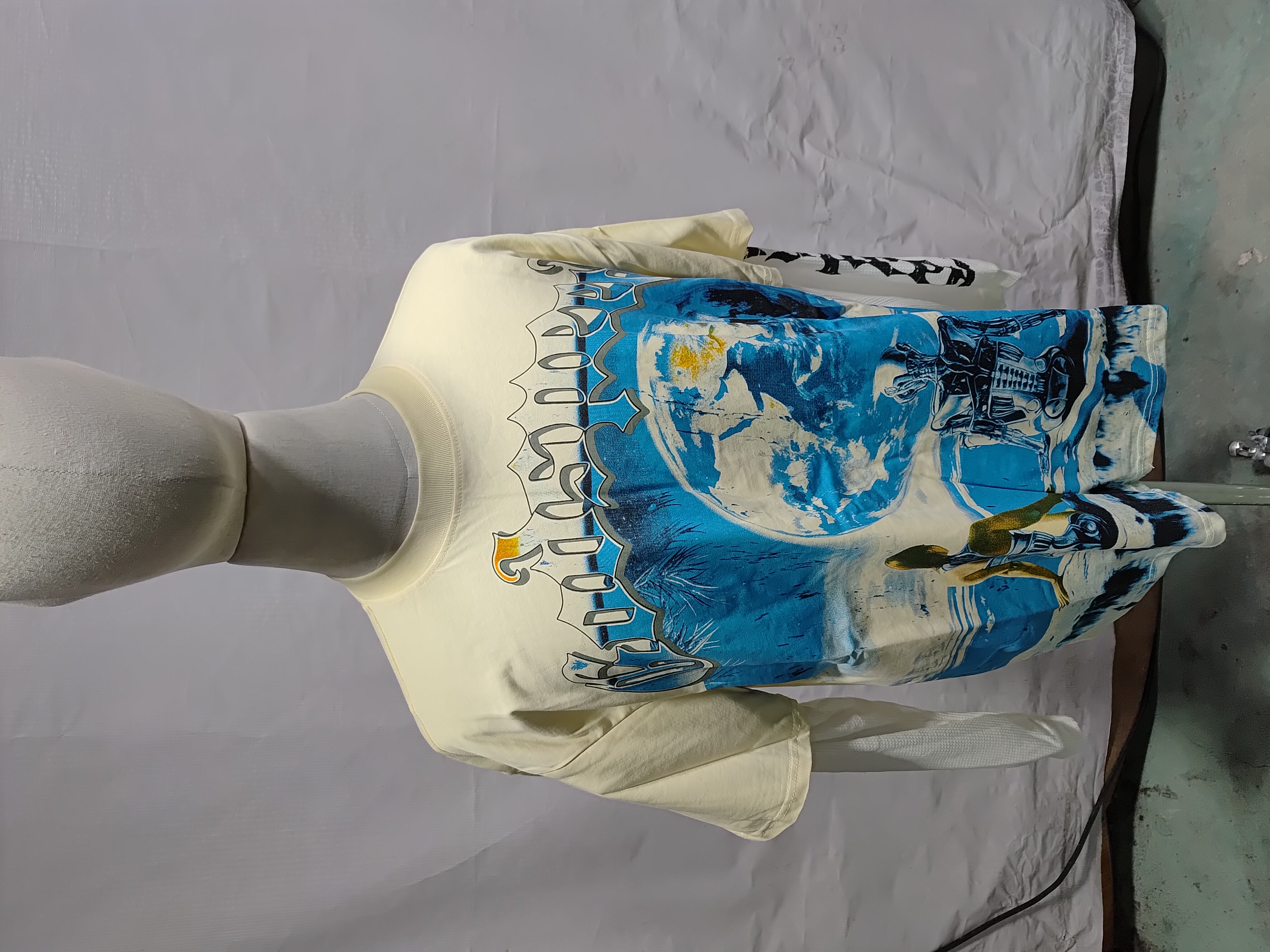 Godspeed Artificial Love Layered Long Sleeve T-shirt Bone #3155 review Obosneaker 00