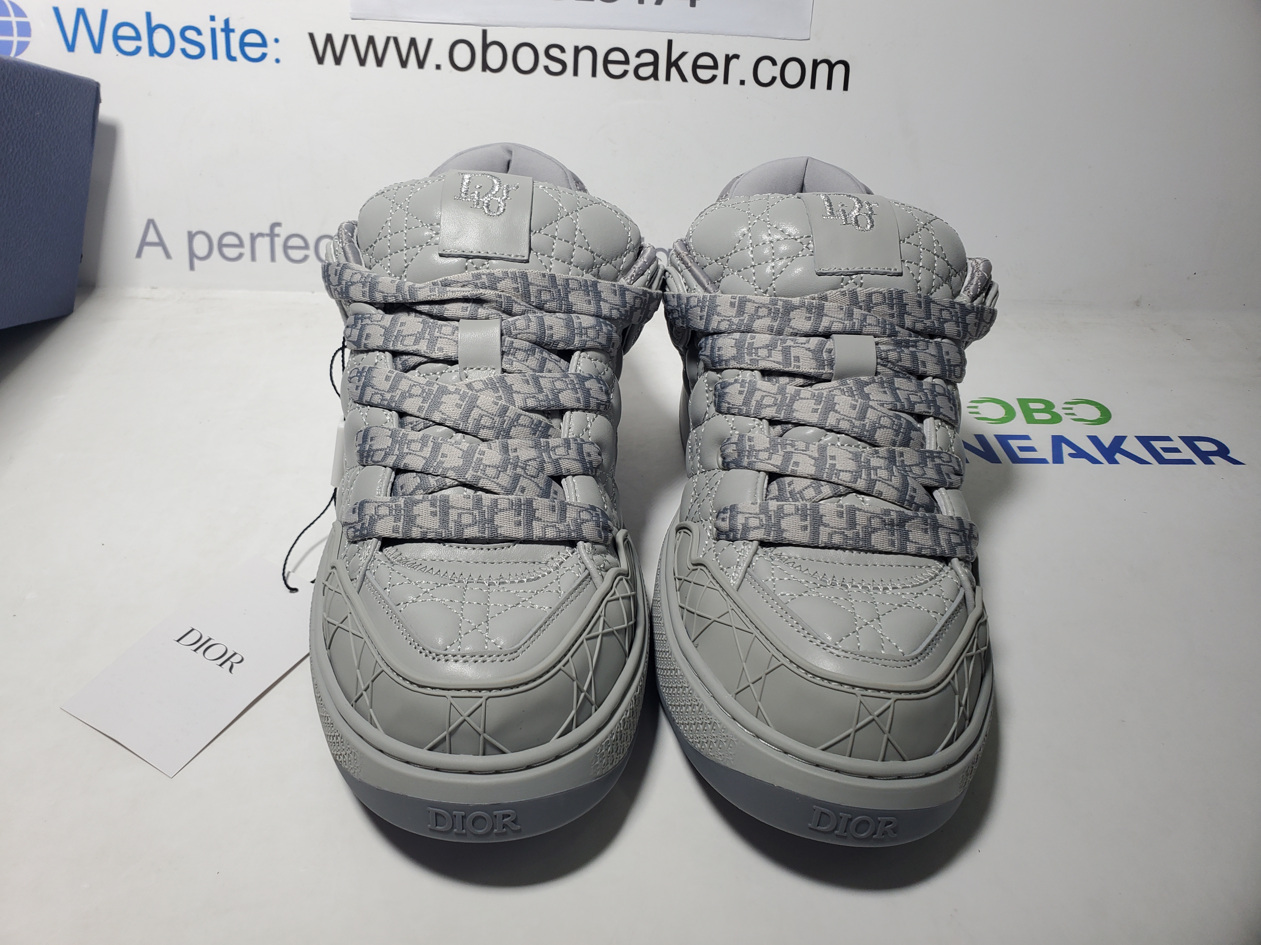 Dior B9S Skater ERL Kumo Cannage Satin Grey review Obosneaker 03