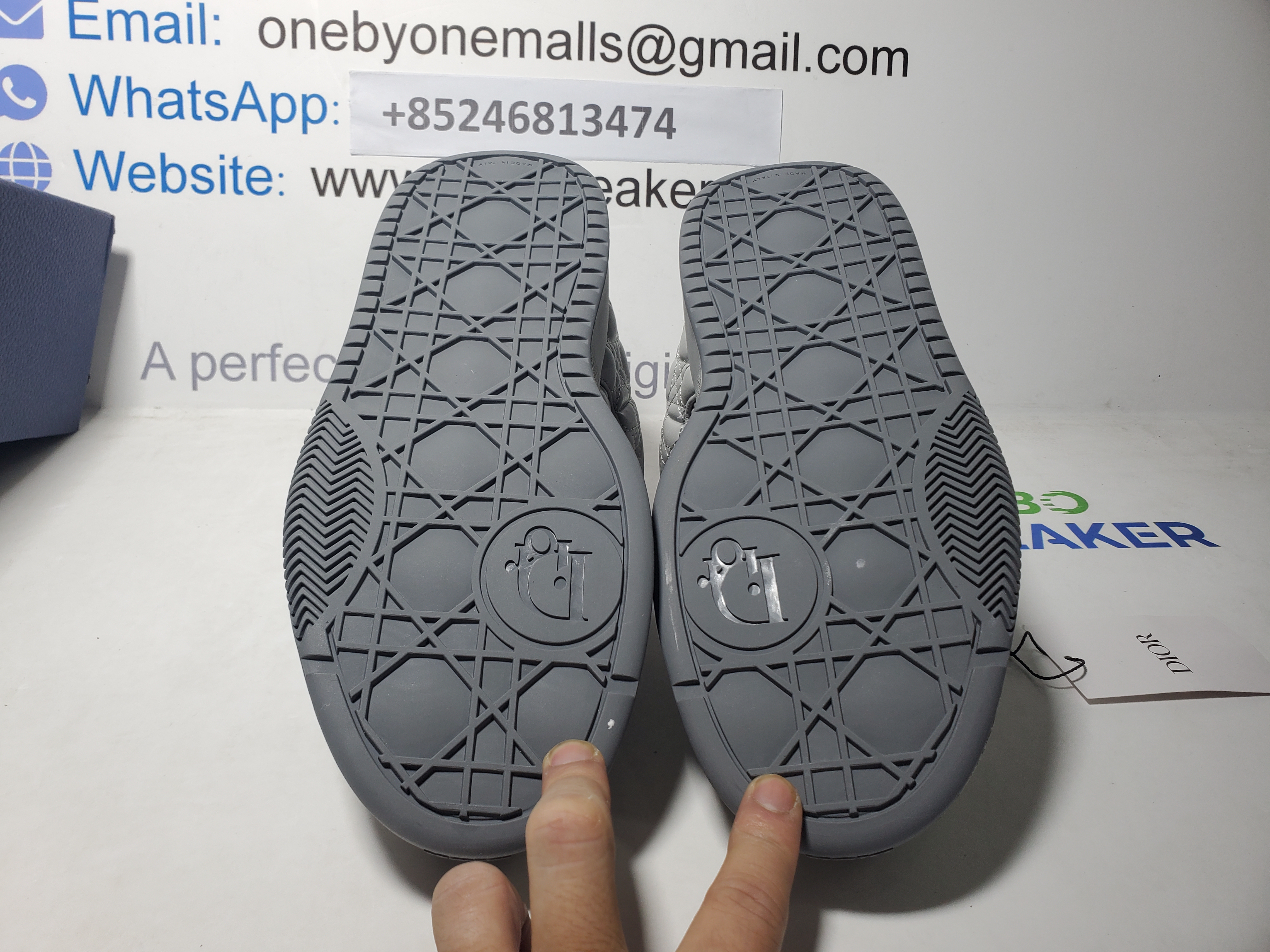 Dior B9S Skater ERL Kumo Cannage Satin Grey review Obosneaker 04