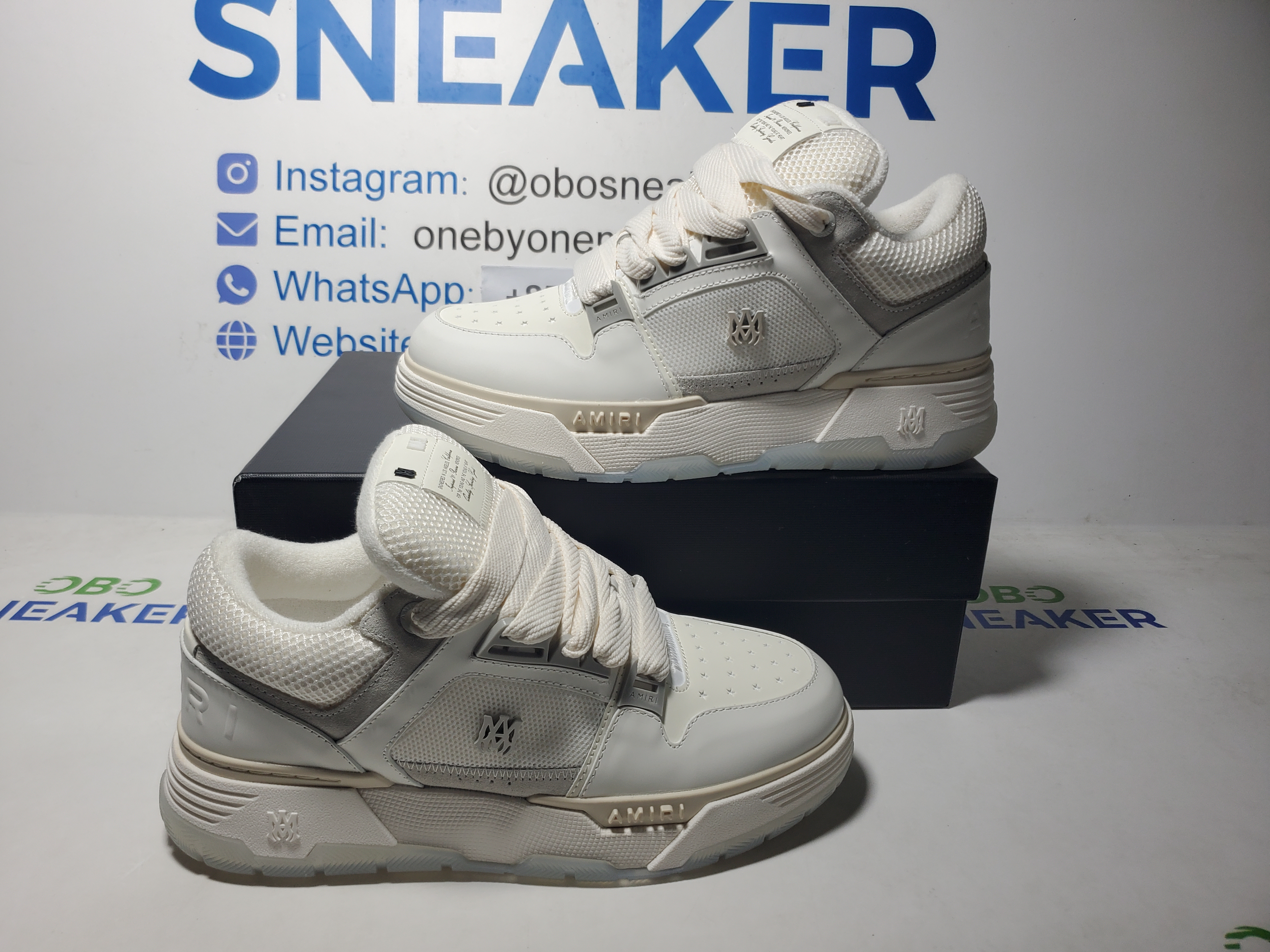 AMIRI MA-1 White Grey review Obosneaker 00