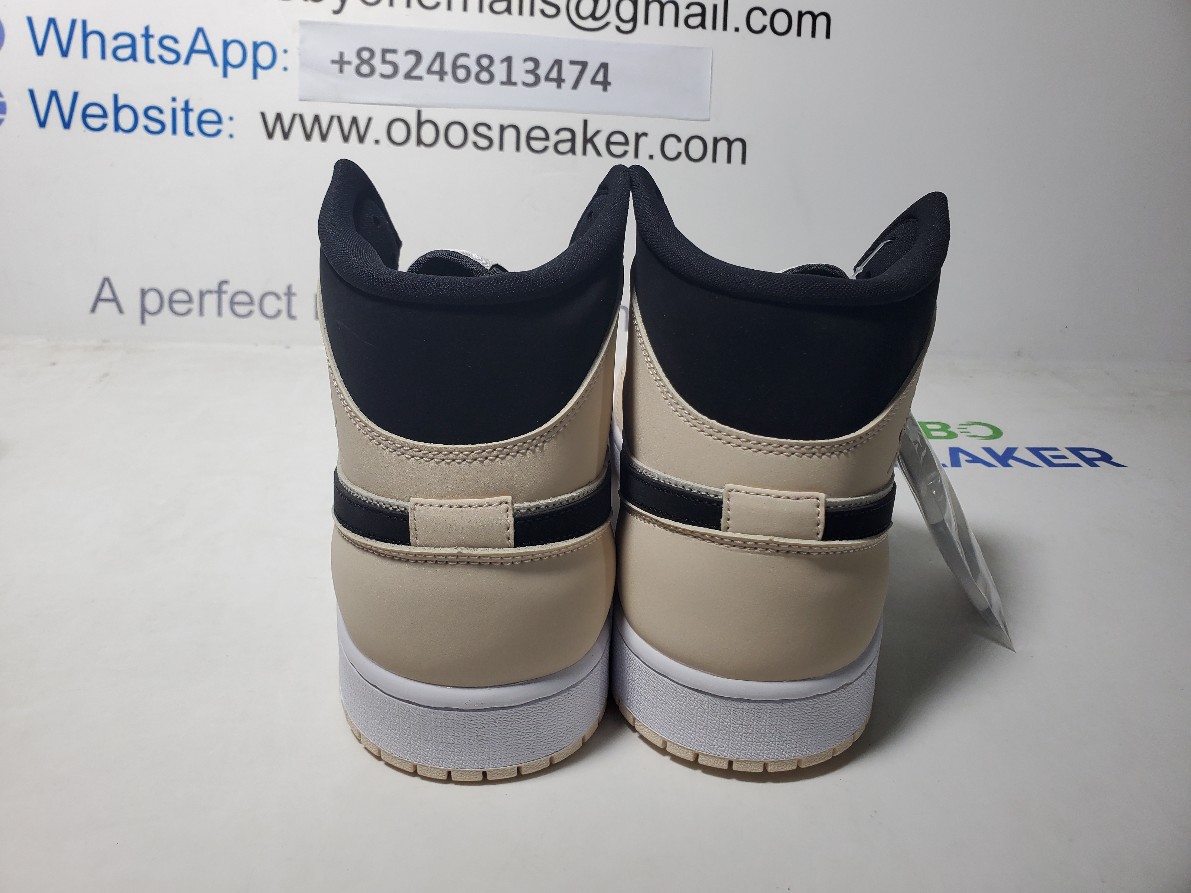 Air Jordan 1 Mid Barely Orange (Women's) BQ6472-800 review Obosneaker 02