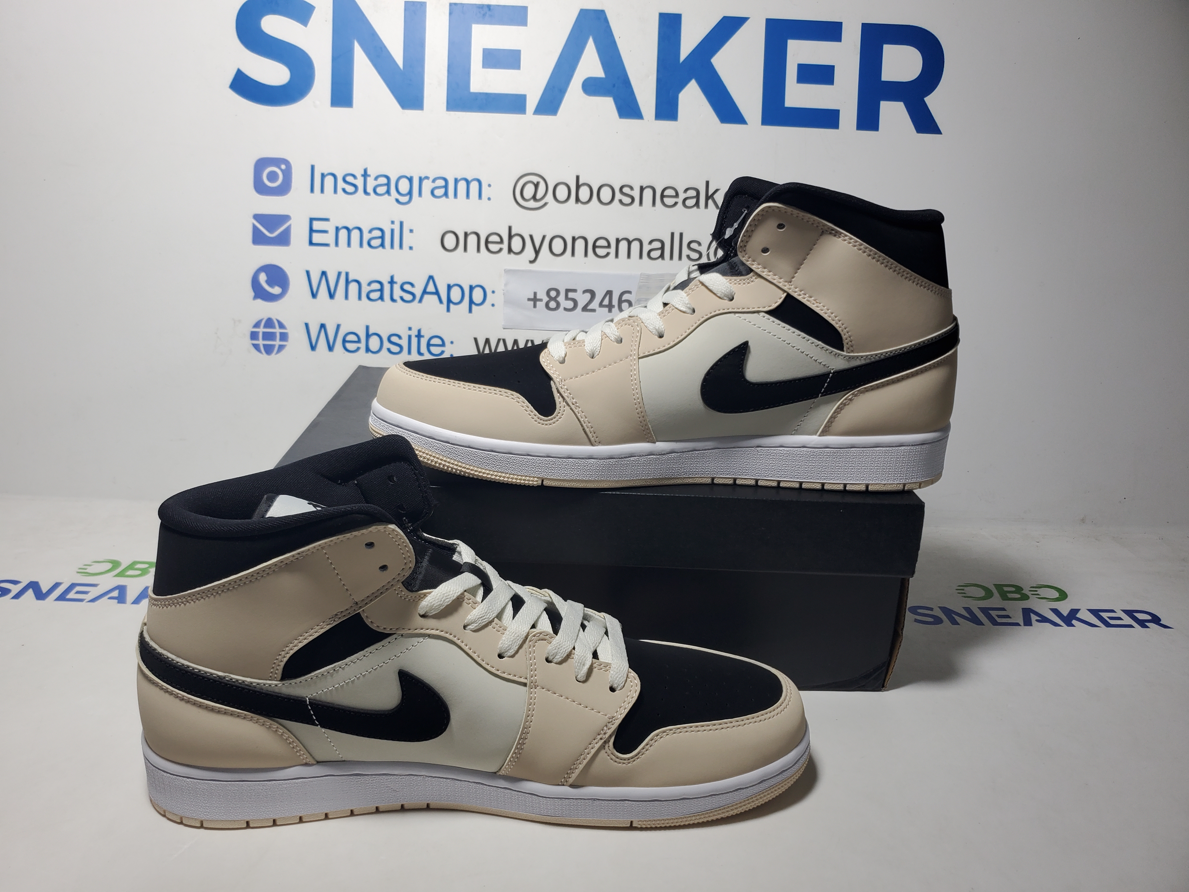 Air Jordan 1 Mid Barely Orange (Women's) BQ6472-800 review Obosneaker 00