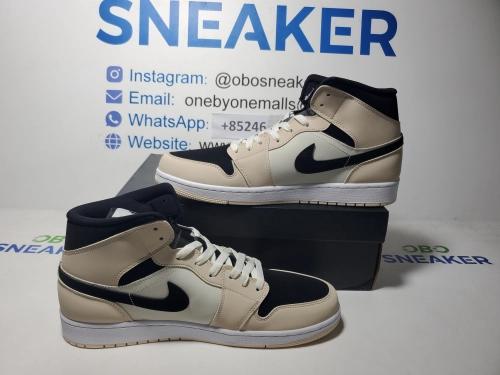 Air Jordan 1 Mid Barely Orange (Women's) BQ6472-800 review 