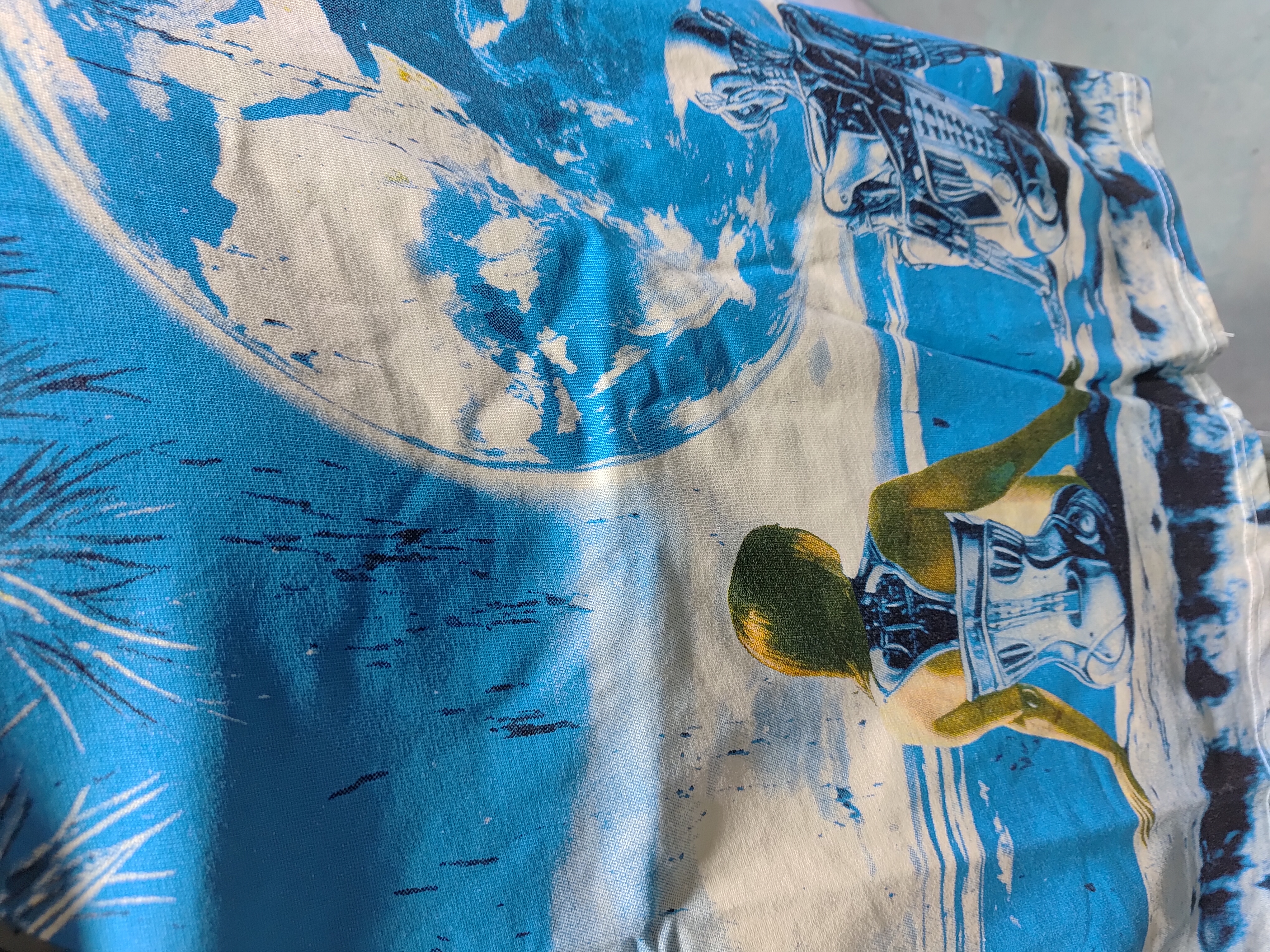 Godspeed Artificial Love Layered Long Sleeve T-shirt Bone #3155 + Balenciaga 24S Logo Embroidered Under Armour Trousers review Obosneaker 02