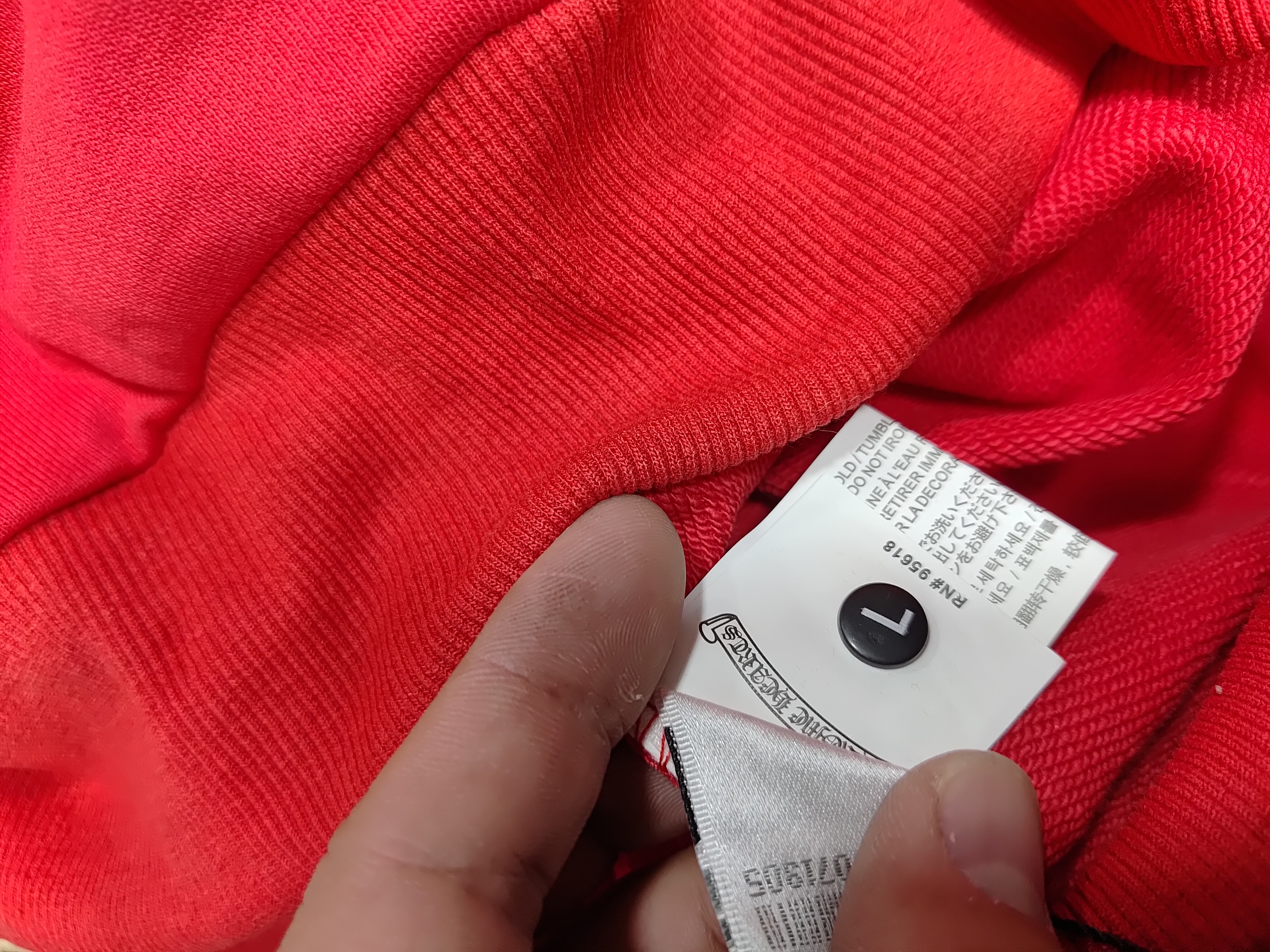 Chrome Hearts Hoodie K5019 + Balenciaga 24S Logo Embroidered Under Armour Trousers review Obosneaker 01