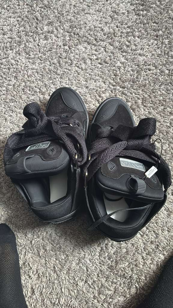 Lanvin Curb Sneaker Black review Thomas