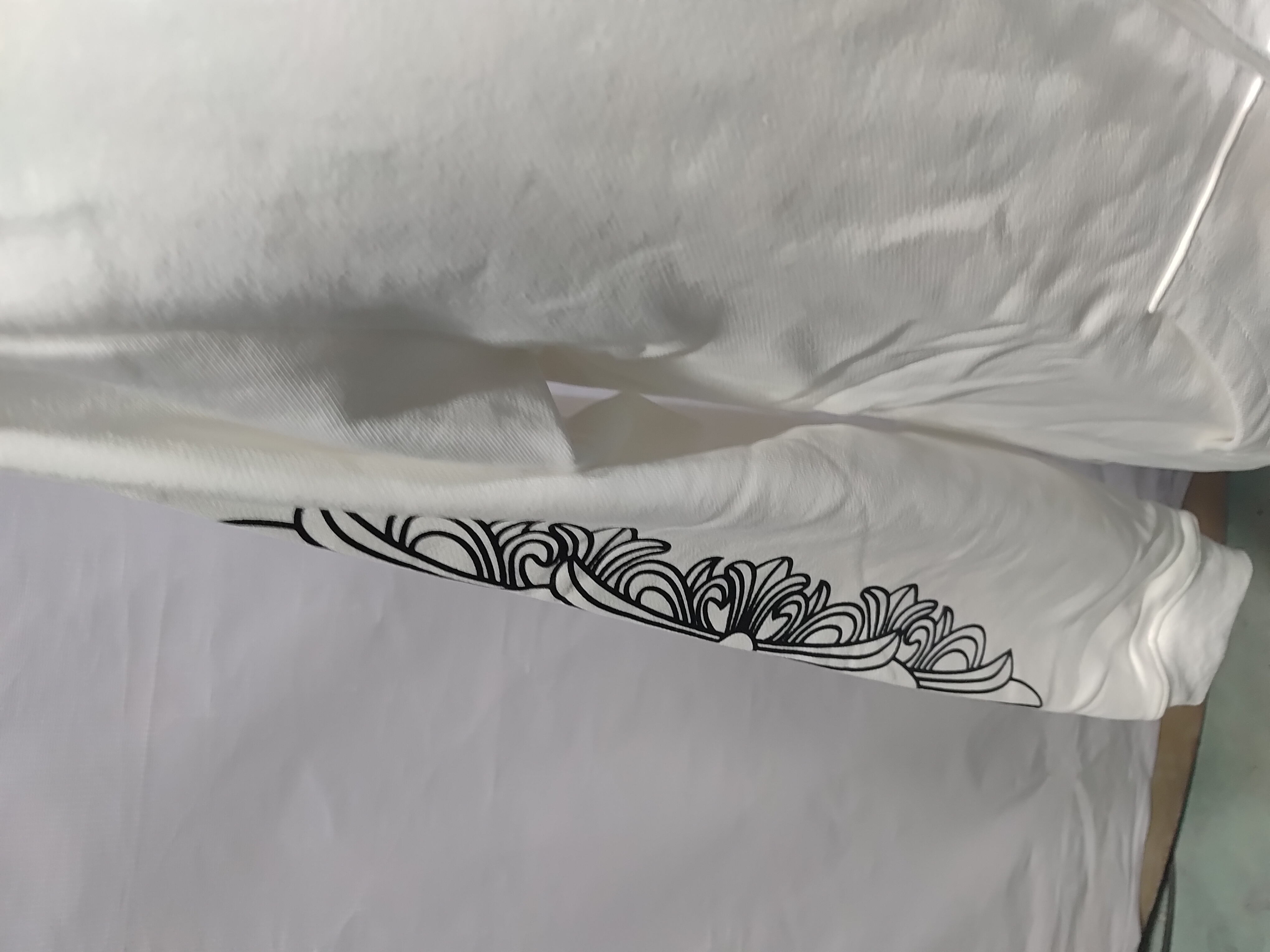  CHROME HEARTS Hoodie Black/White K5001 review Obosneaker 03