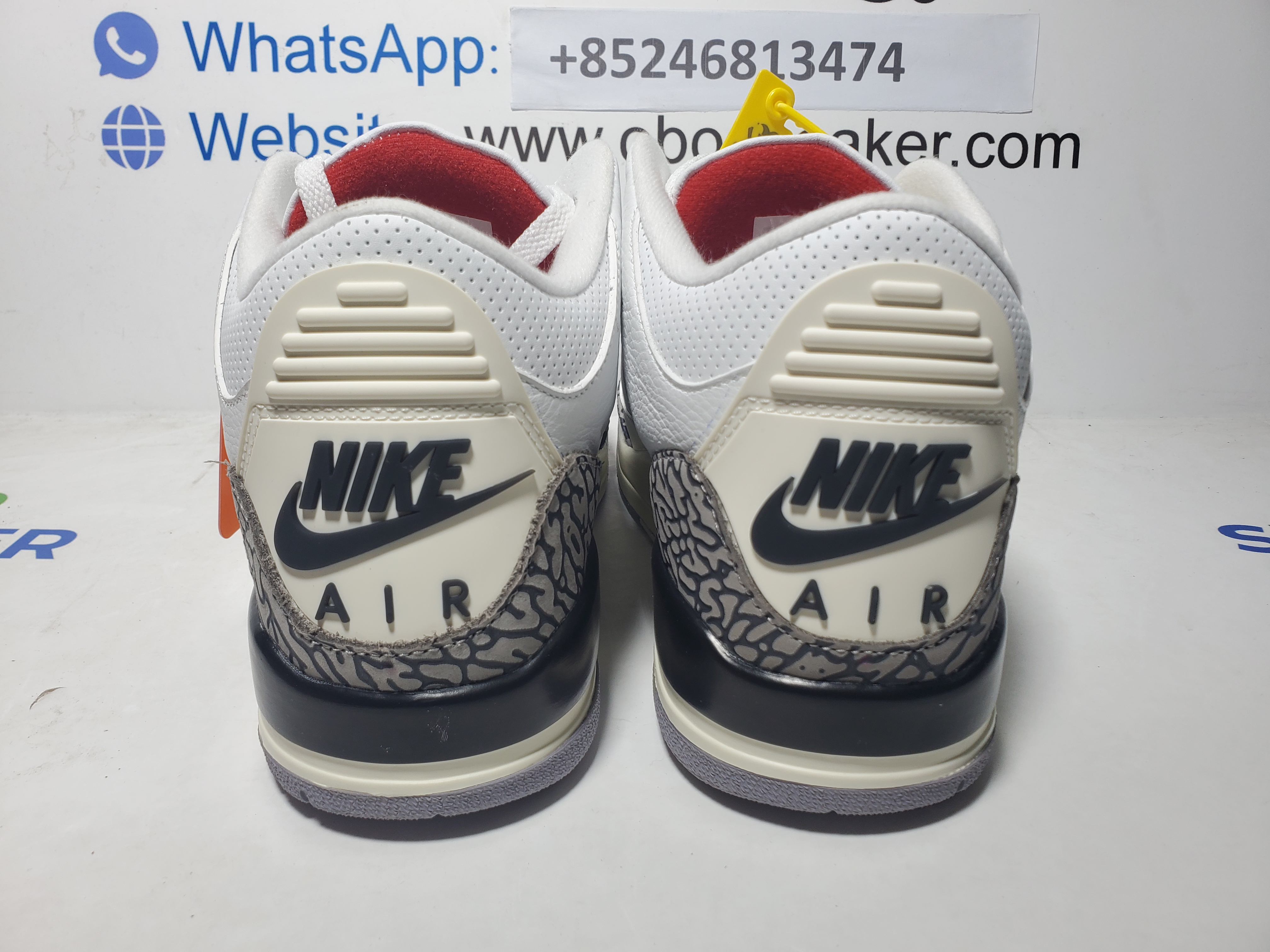 Air Jordan 3 Retro White Cement Reimagined DN3707-100  review Obosneaker 02