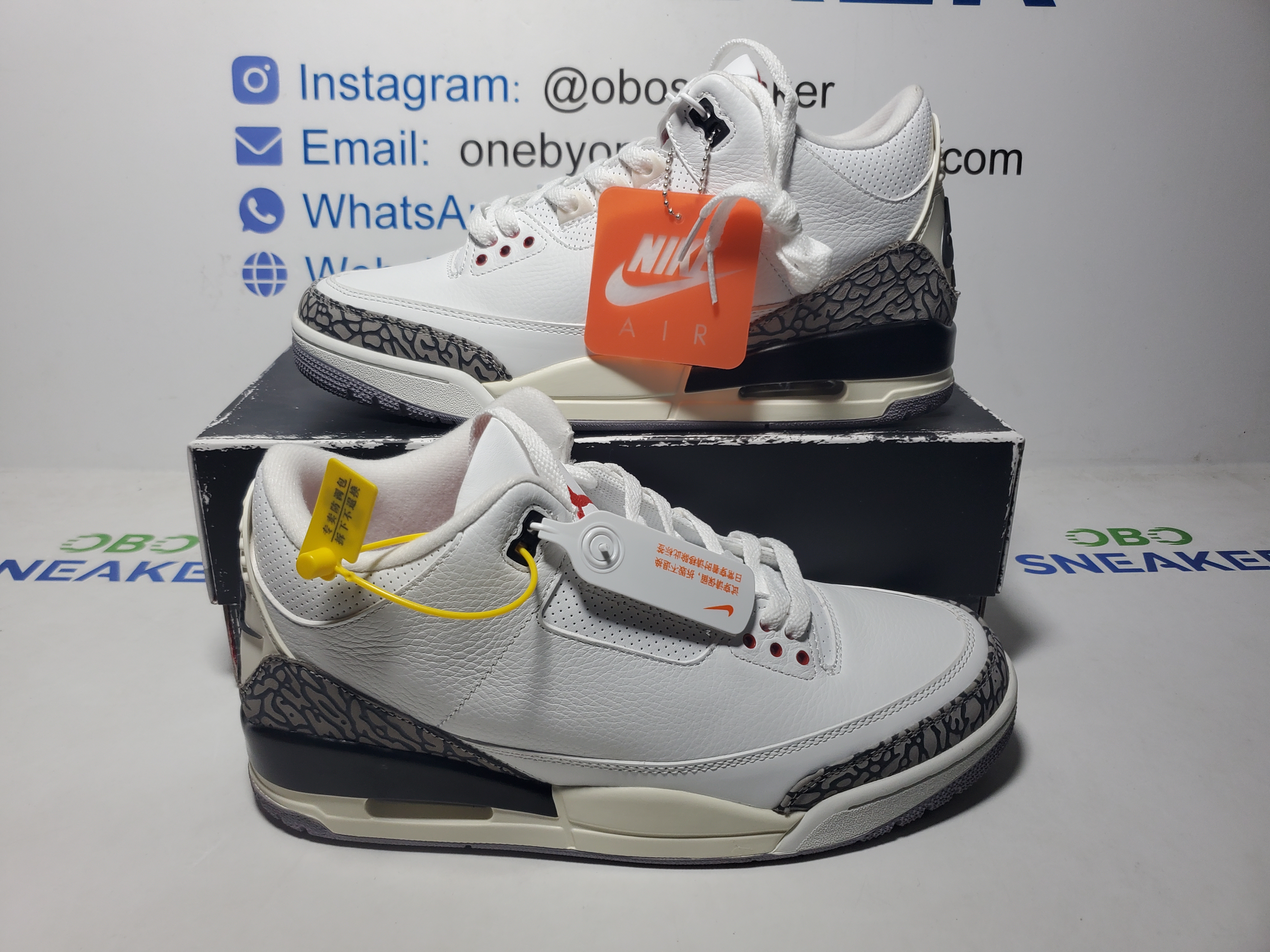 Air Jordan 3 Retro White Cement Reimagined DN3707-100  review Obosneaker 05