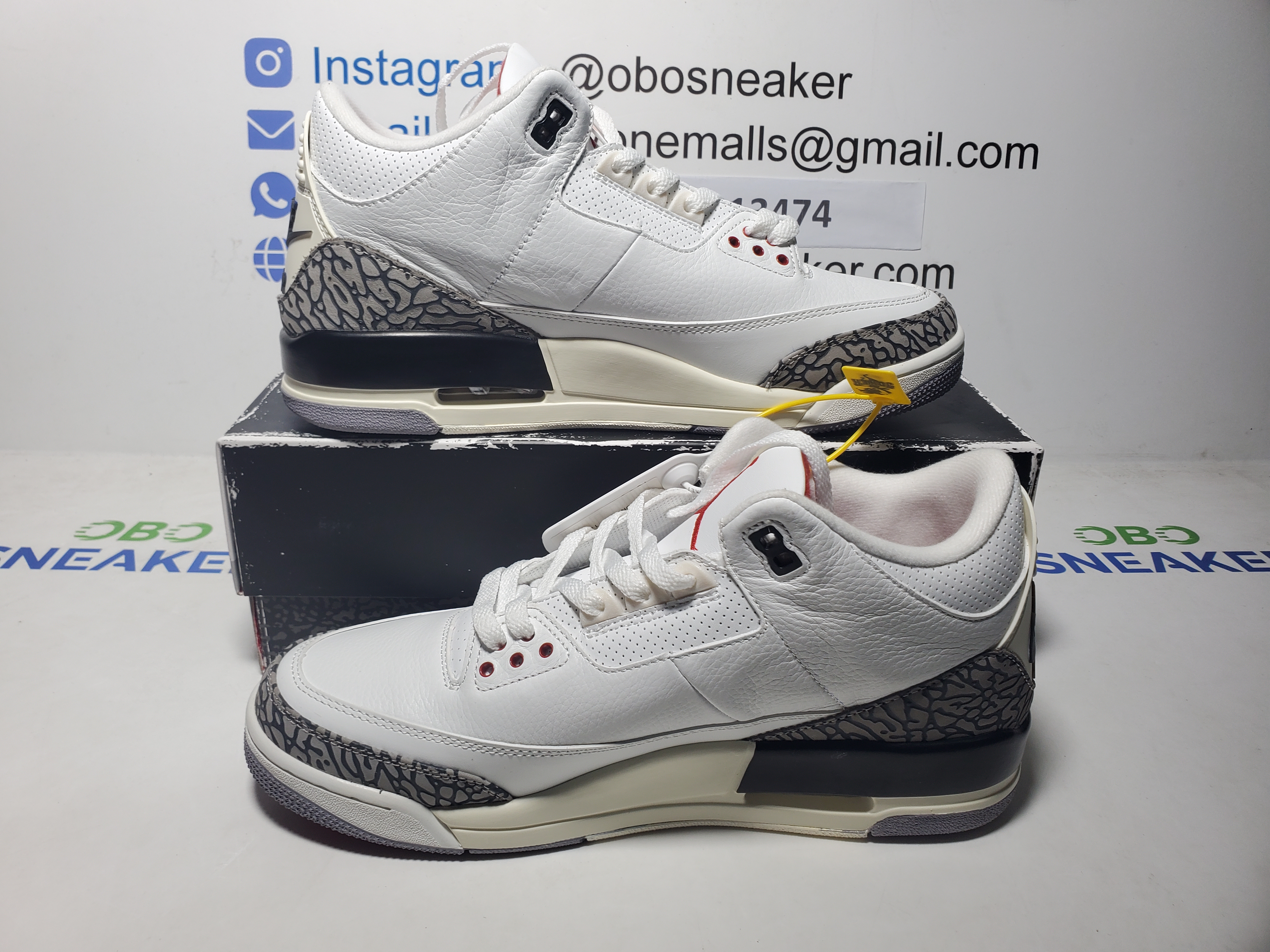 Air Jordan 3 Retro White Cement Reimagined DN3707-100  review Obosneaker 00
