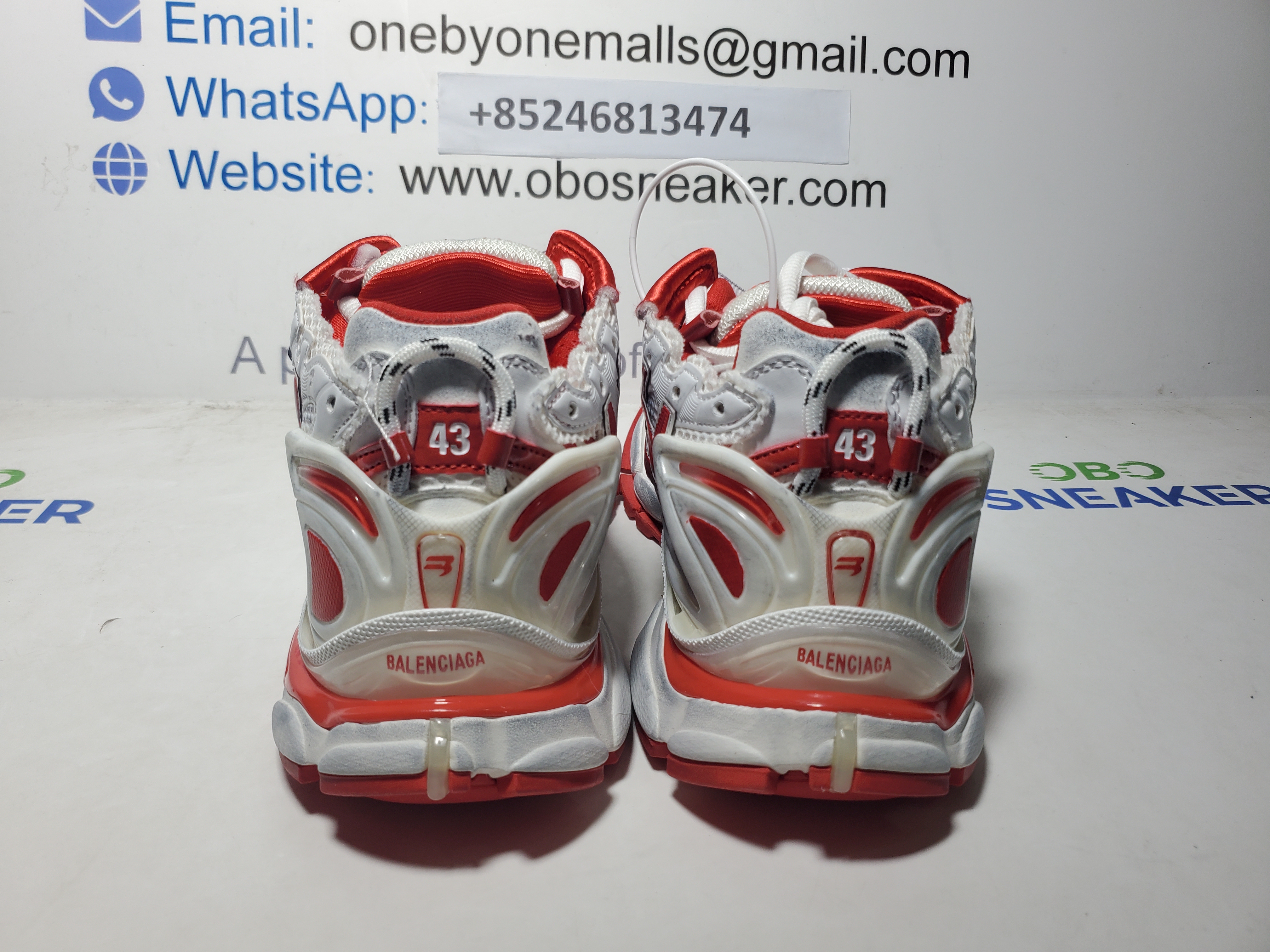 Balenciaga Runner Blue White Red 677402 W3RB2 9060 review Obosneaker 02
