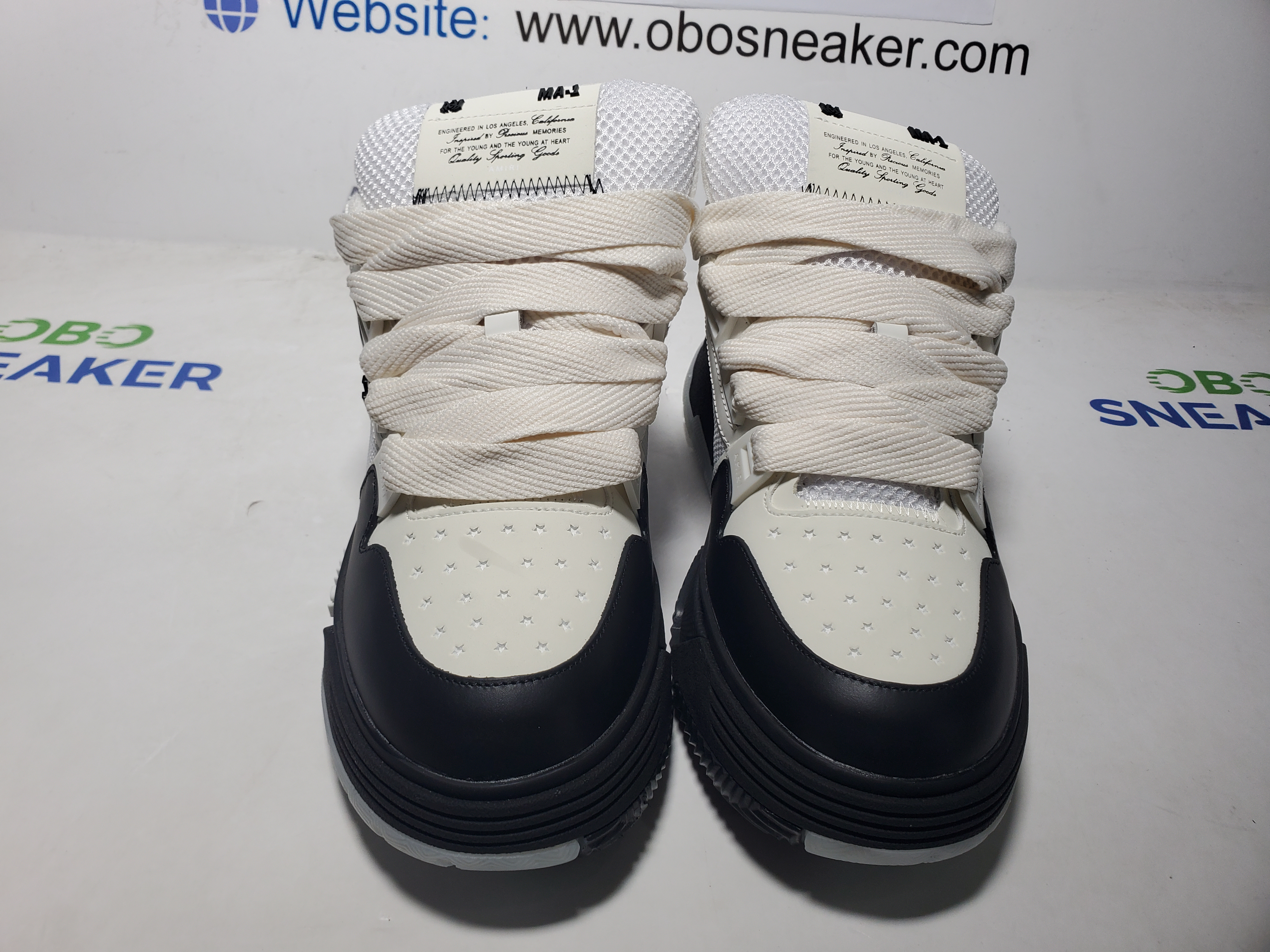 AMIRI MA-1 Panda White Black review Obosneaker 03