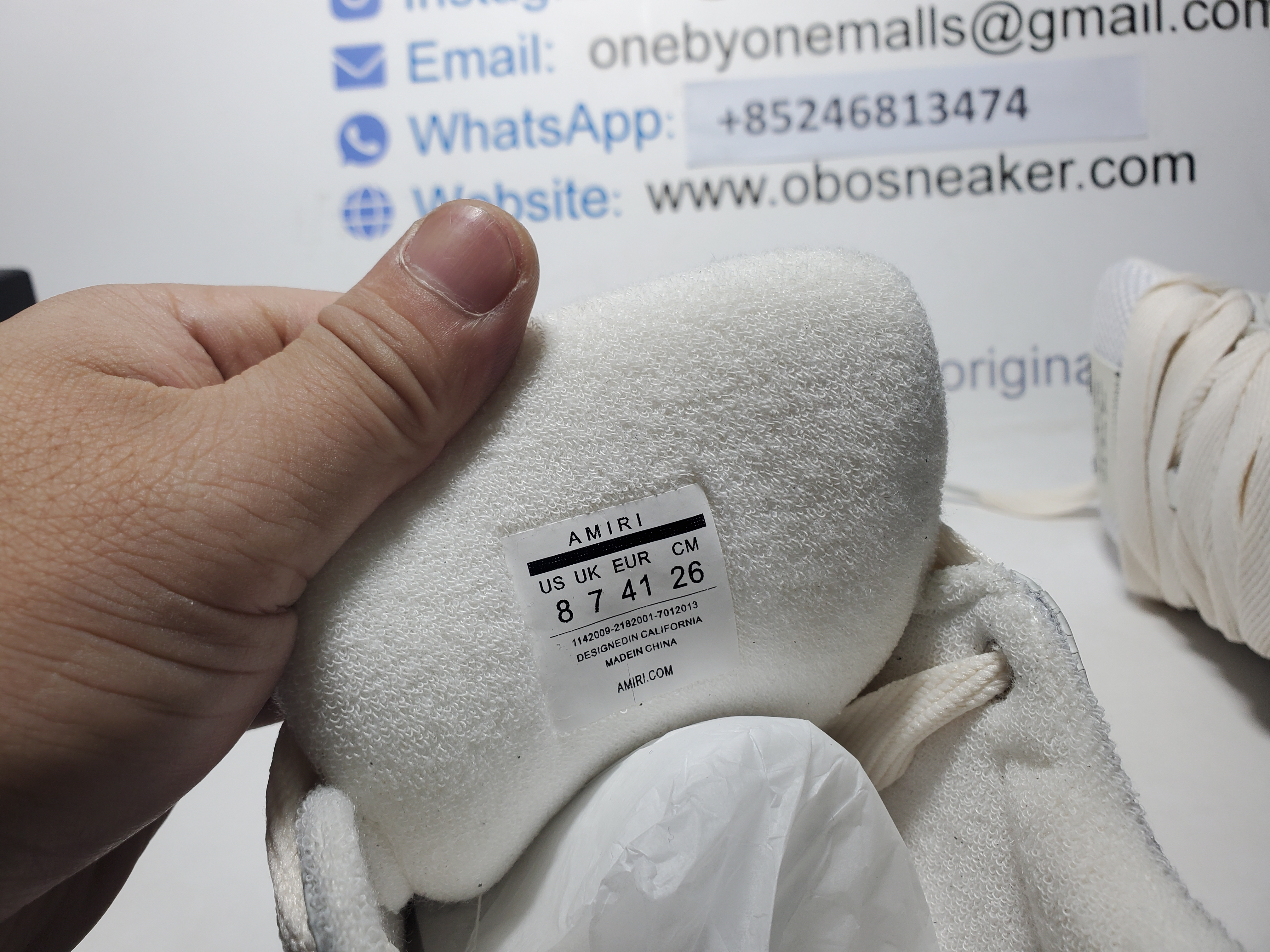 AMIRI MA-1 Panda White Black review Obosneaker 05