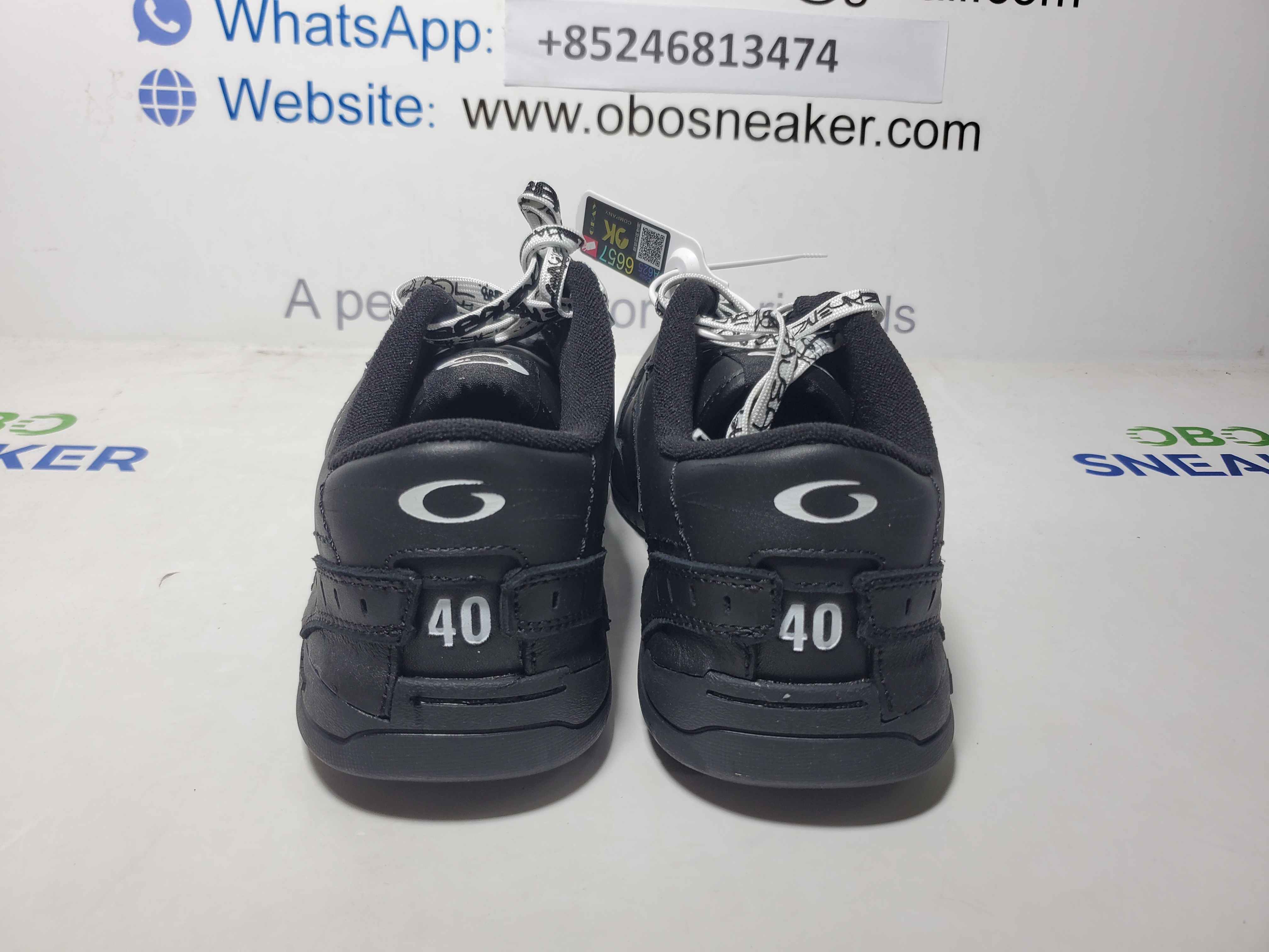 Balenciaga Hamptons Worn-out Trainers Black 841765 WCURB 1000 review Obosneaker 02