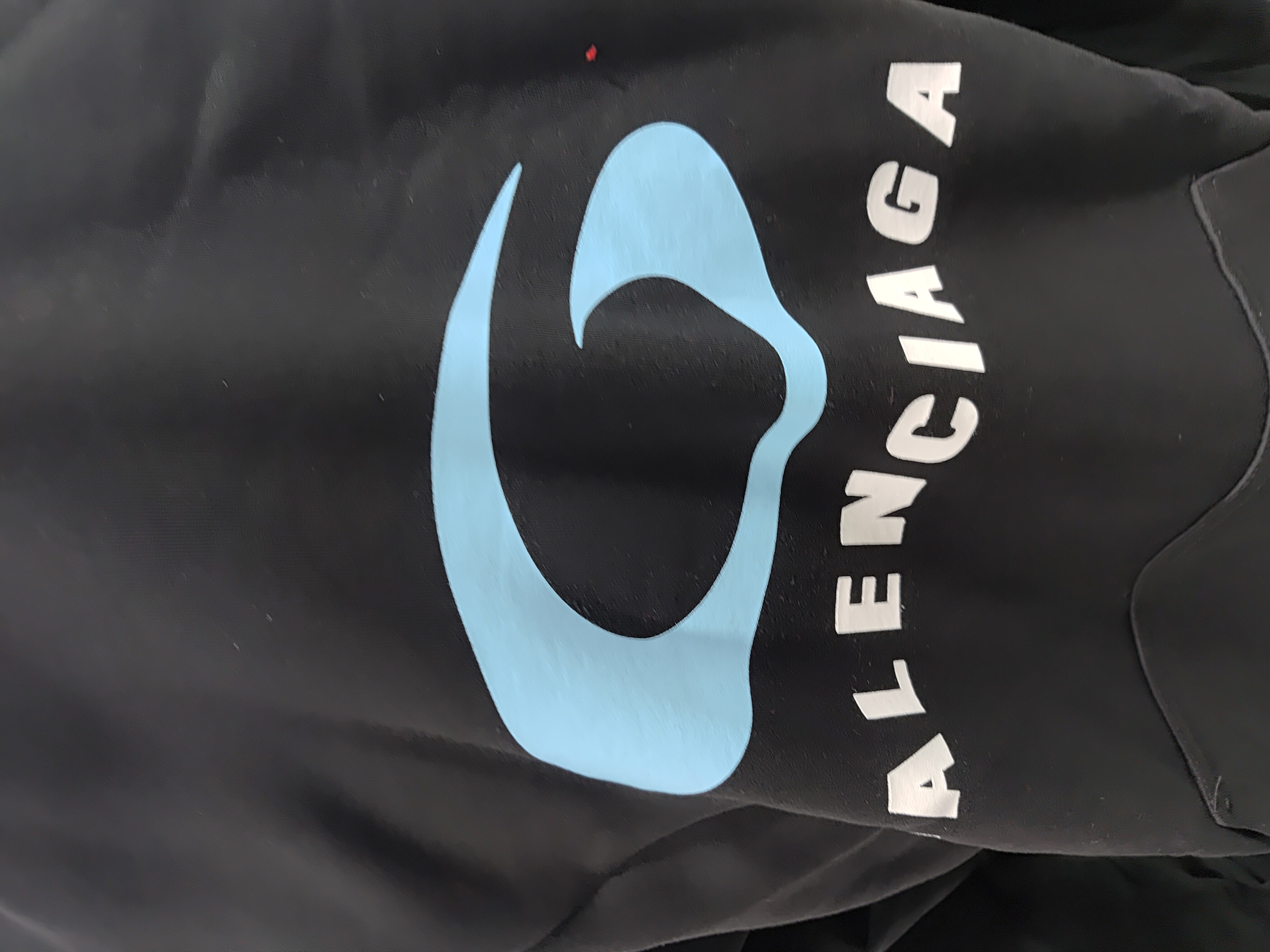 Balenciaga BLCG Loop Sports Blue Ring Print Hoodie review Obosneaker 01