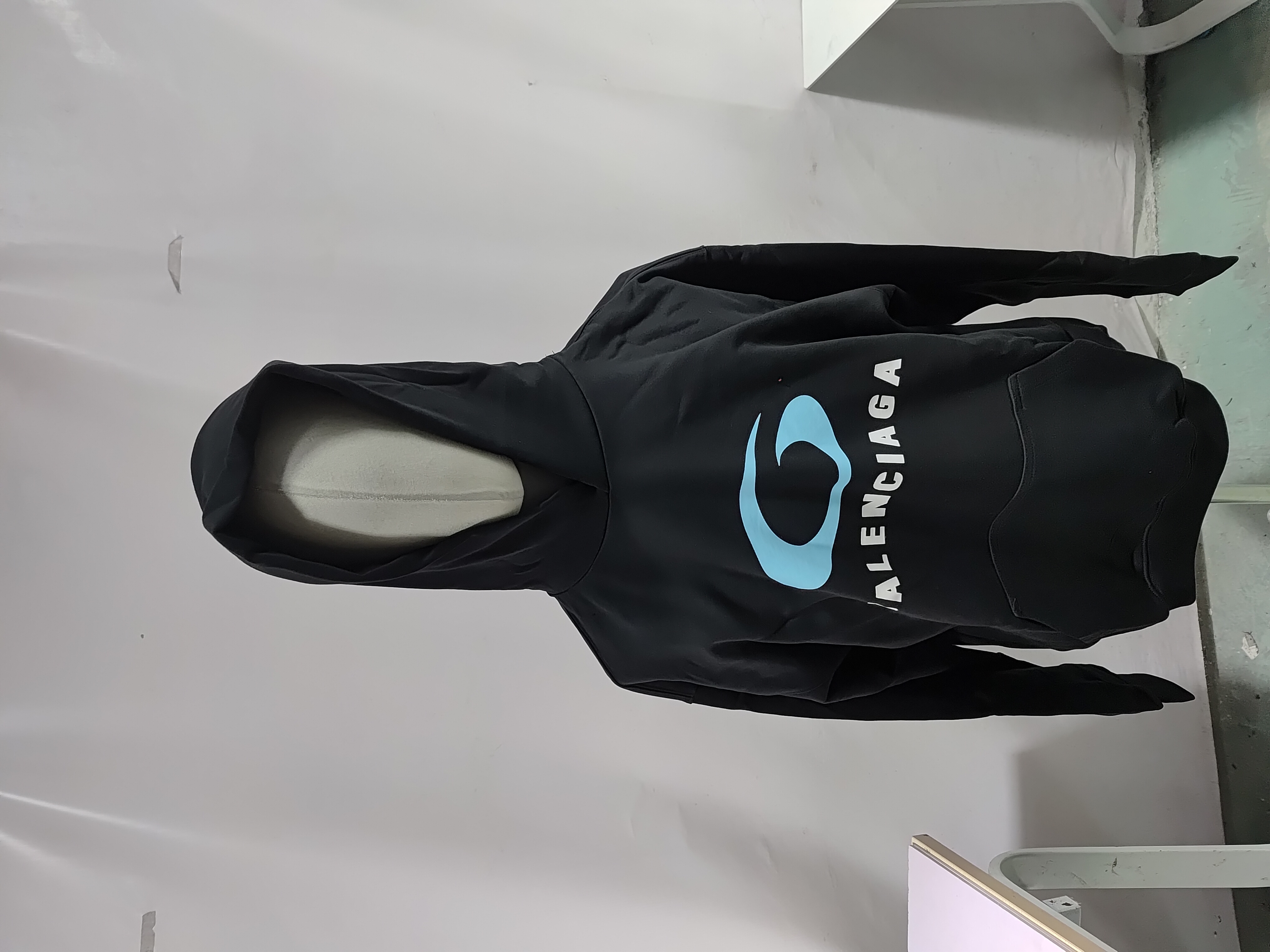 Balenciaga BLCG Loop Sports Blue Ring Print Hoodie review Obosneaker 00