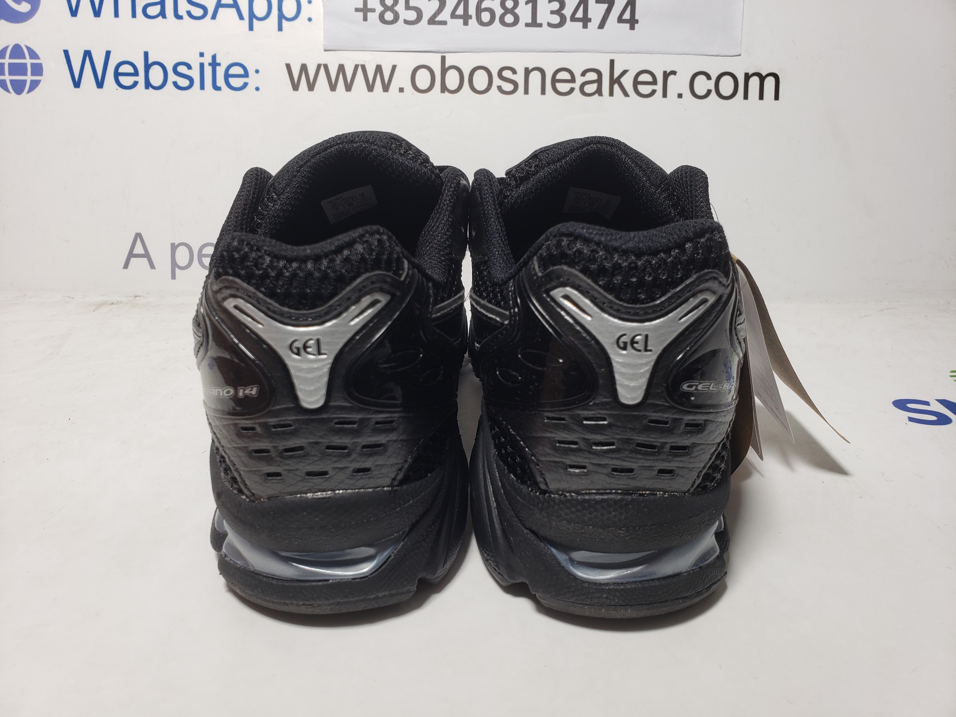 Asics Gel-Kayano 14 Black Pure Silver 1201A019-006 review Obosneaker 02
