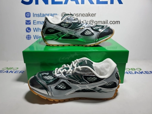 Bottega Veneta Orbit Dark Green Silver review 