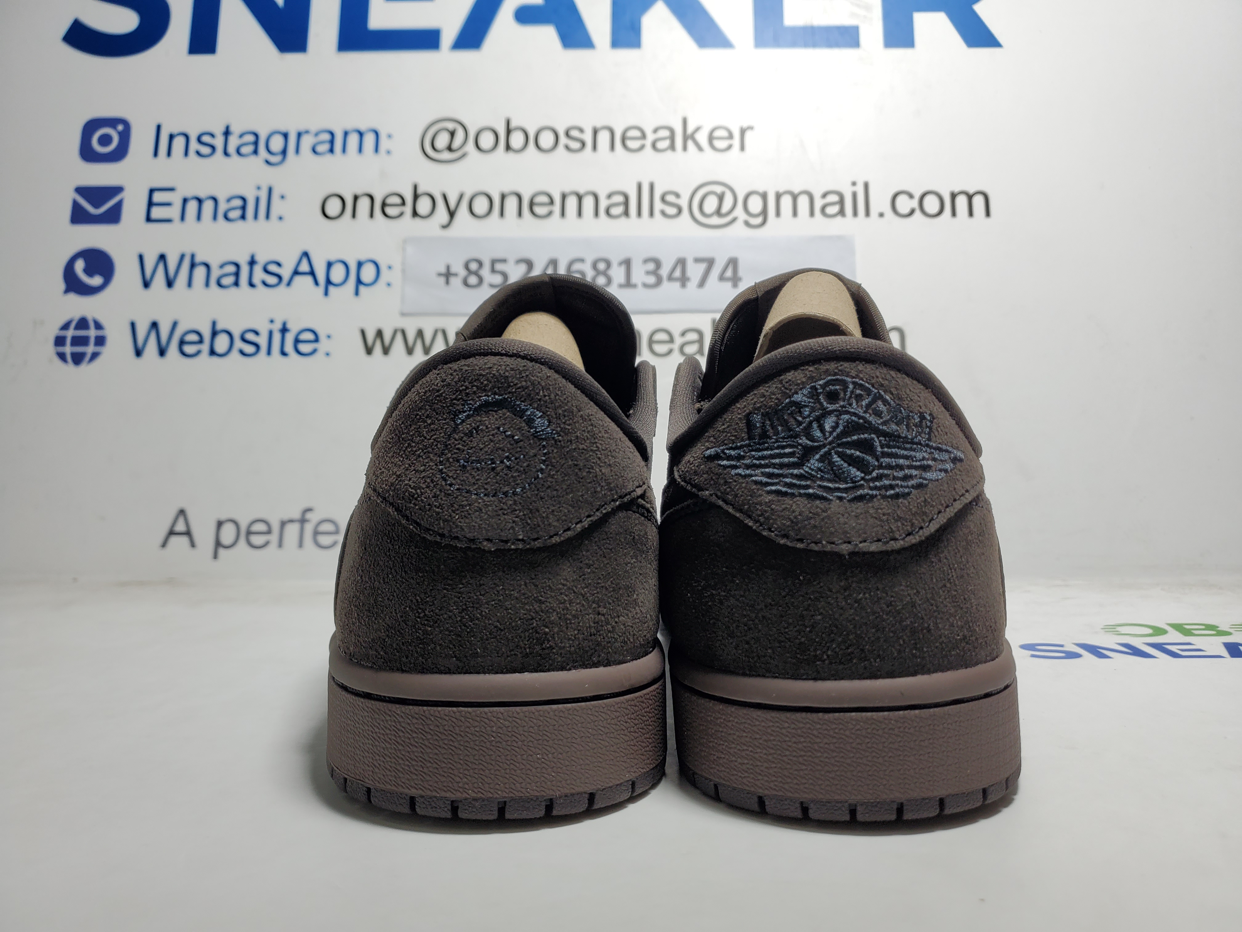 TOP Version Travis Scott x Air Jordan 1 Retro Low OG SP Velvet Brown DM7866-202 review Obosneaker 01