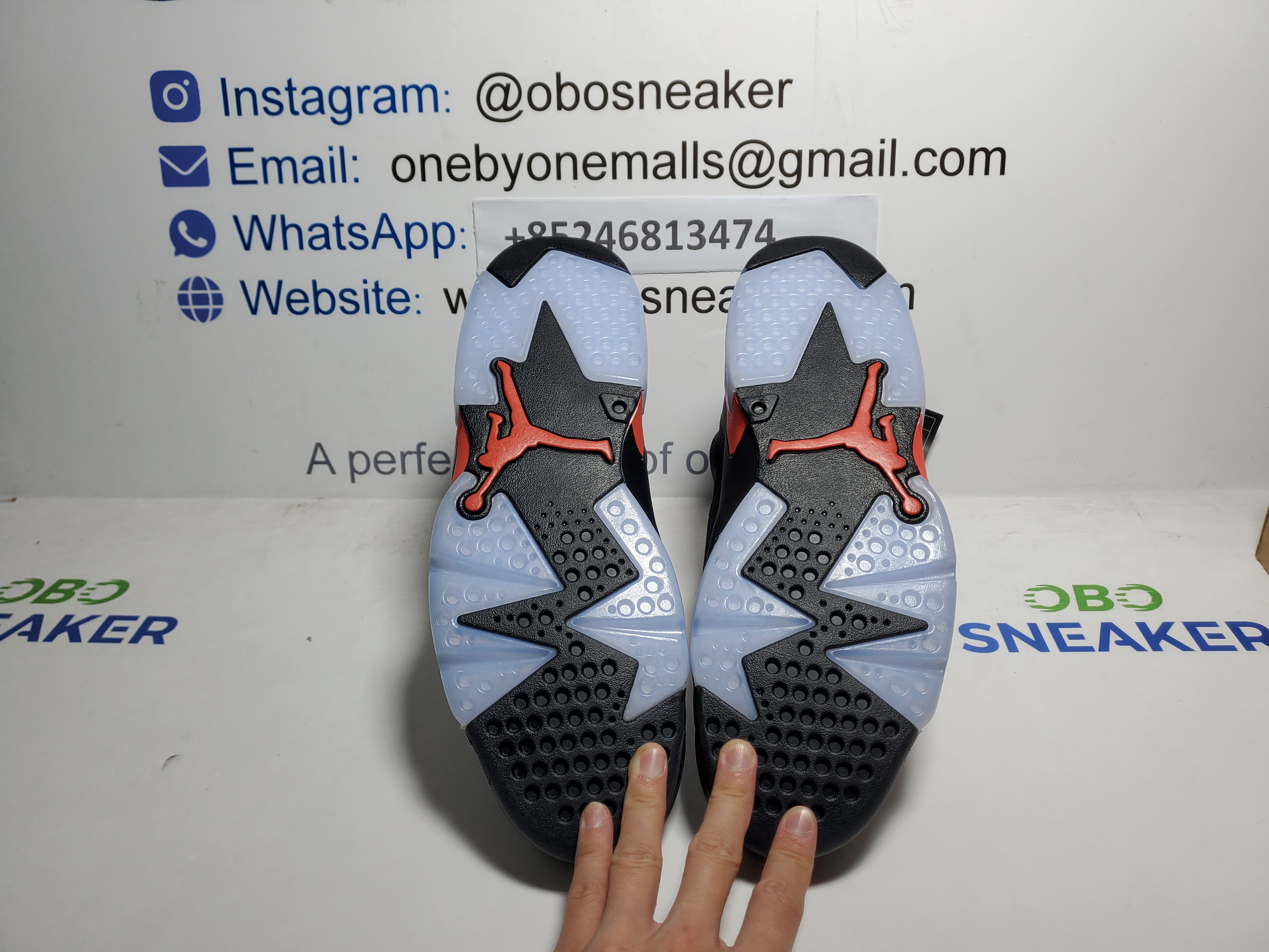 Air Jordan 6 Retro Black Infrared (2019) 384664-060 review Obosneaker 04