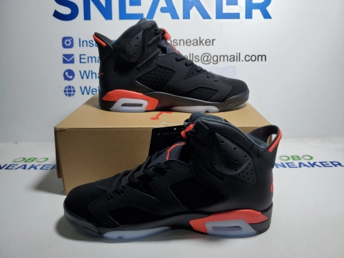 Air Jordan 6 Retro Black Infrared (2019) 384664-060 review 