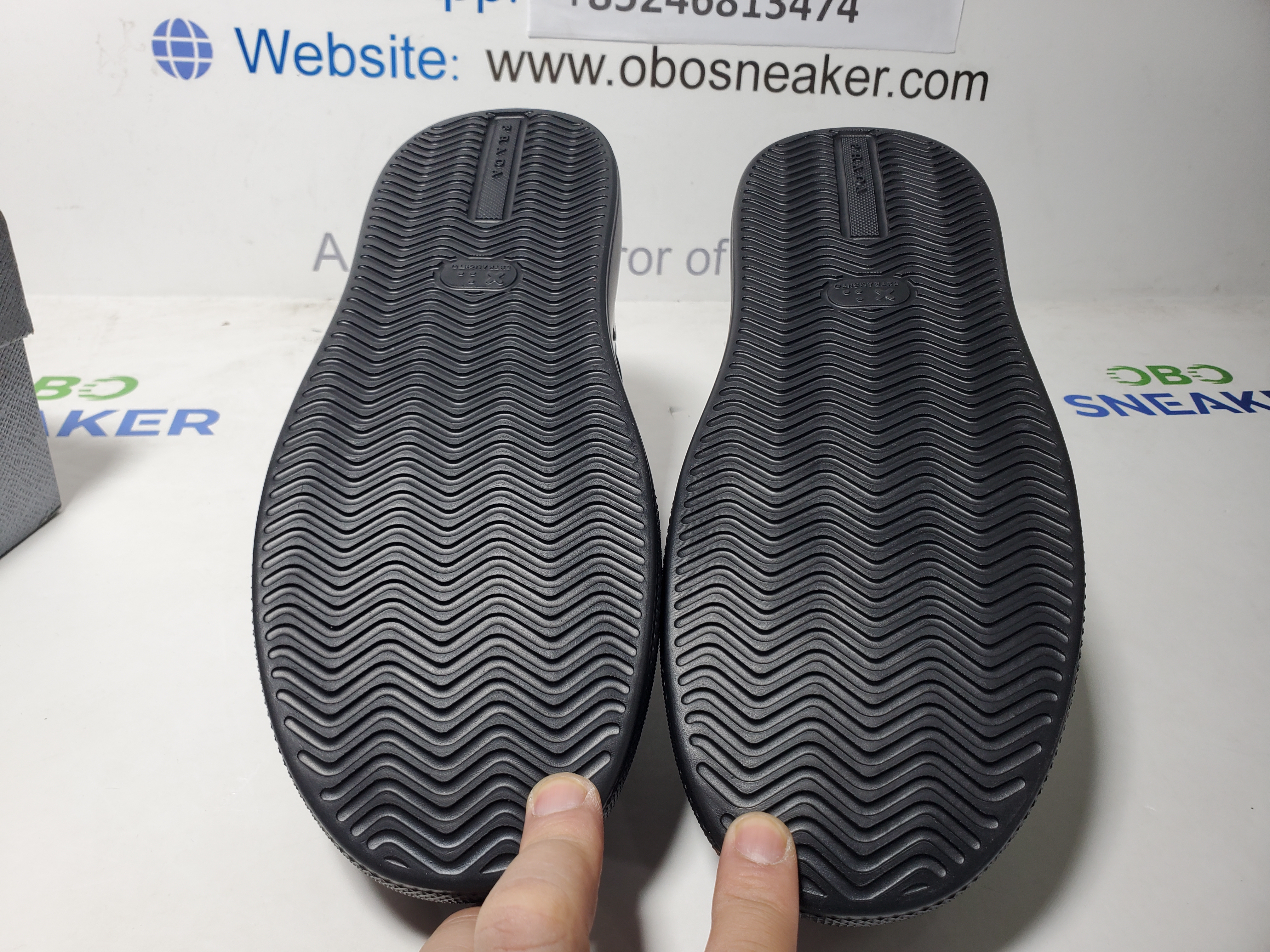 Prada Sneakers Black Thick review Obosneaker 04