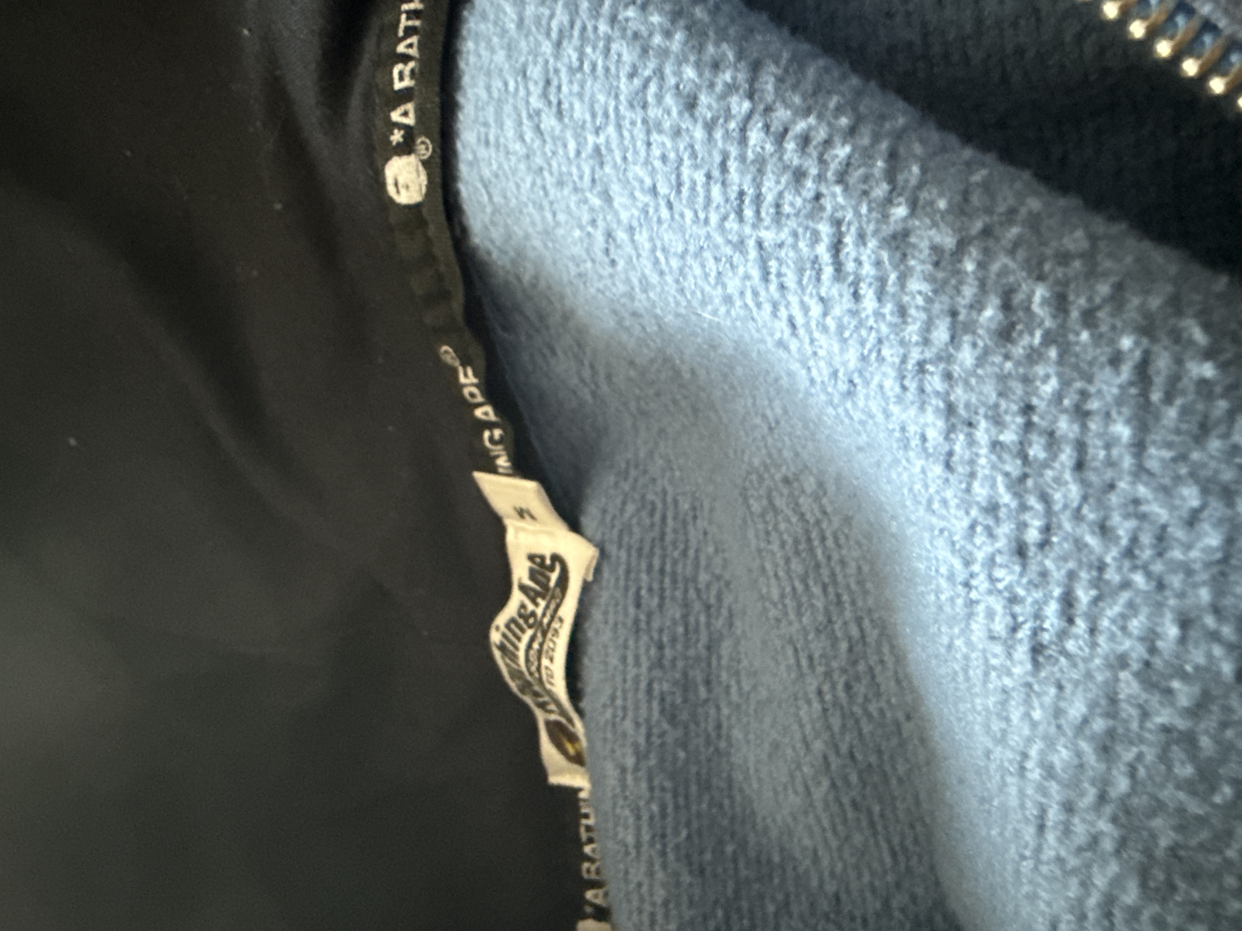 Bape Color Camo Shark Zip Hoodie Navy review 1