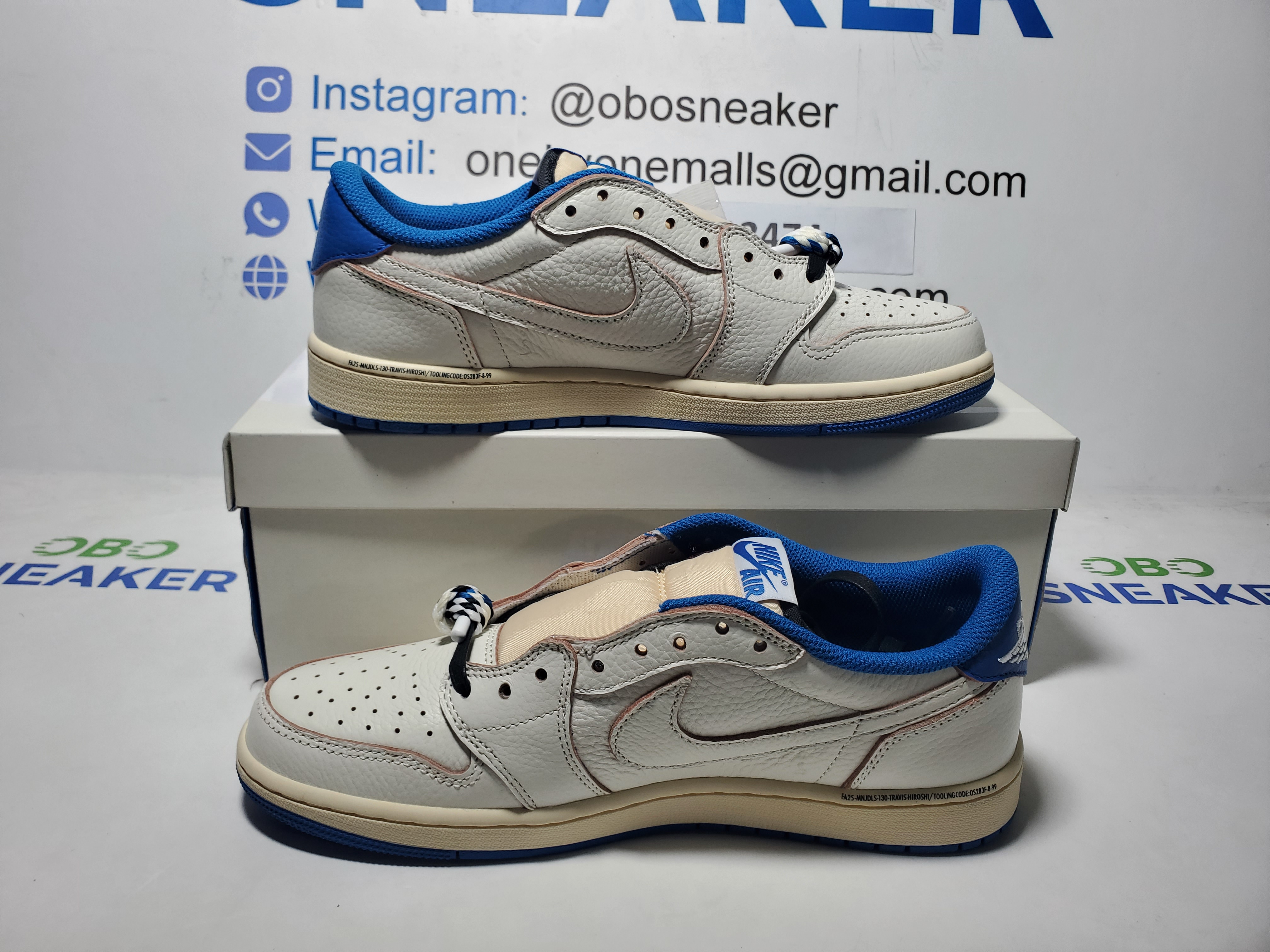 TOP Version Fragment Design x Travis Scott x Air Jordan 1 Retro Low DM7866-104 review Obosneaker 01