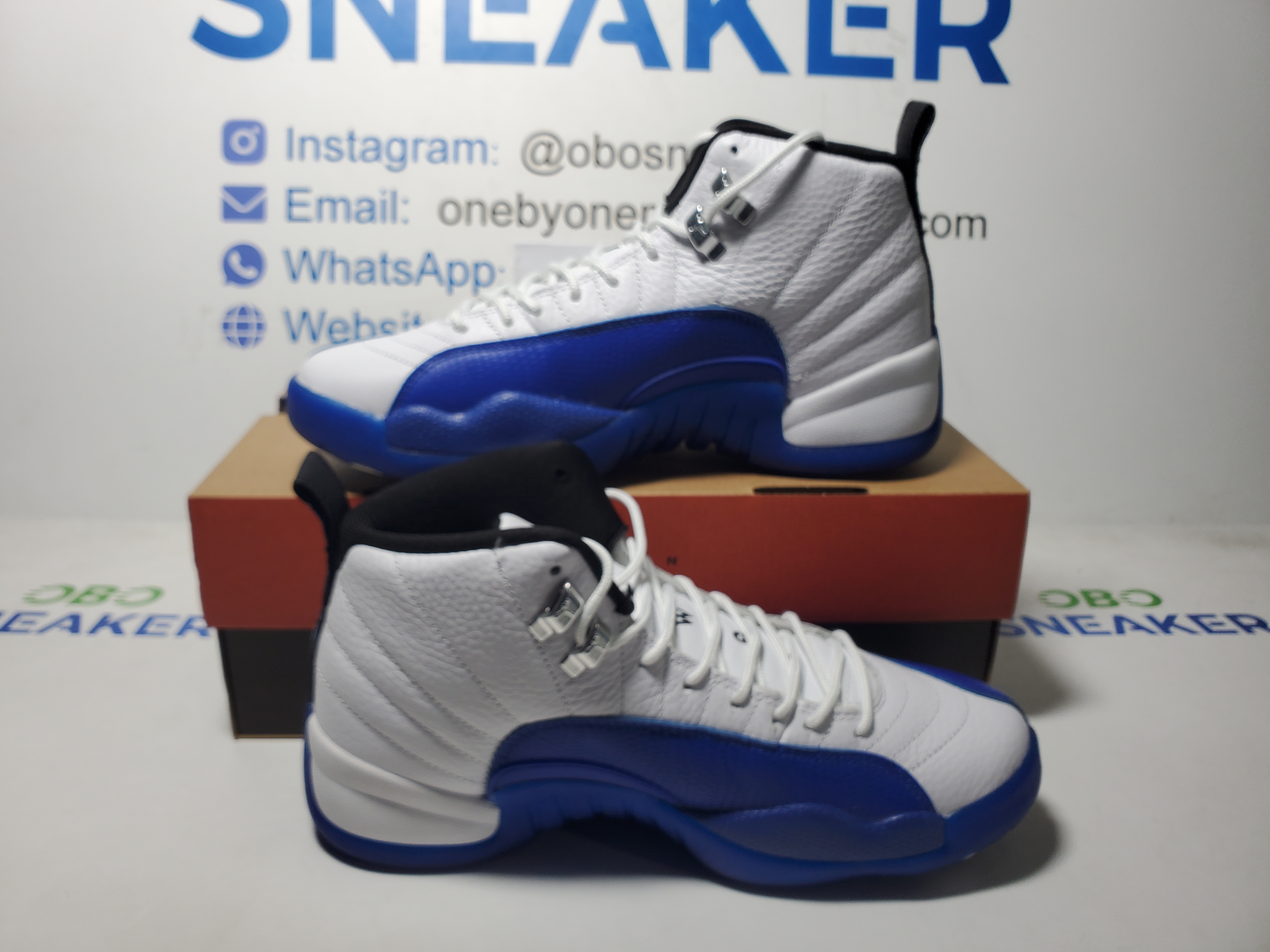 Top Version Air Jordan 12 Blueberry CT8013-140 review Obosneaker 01