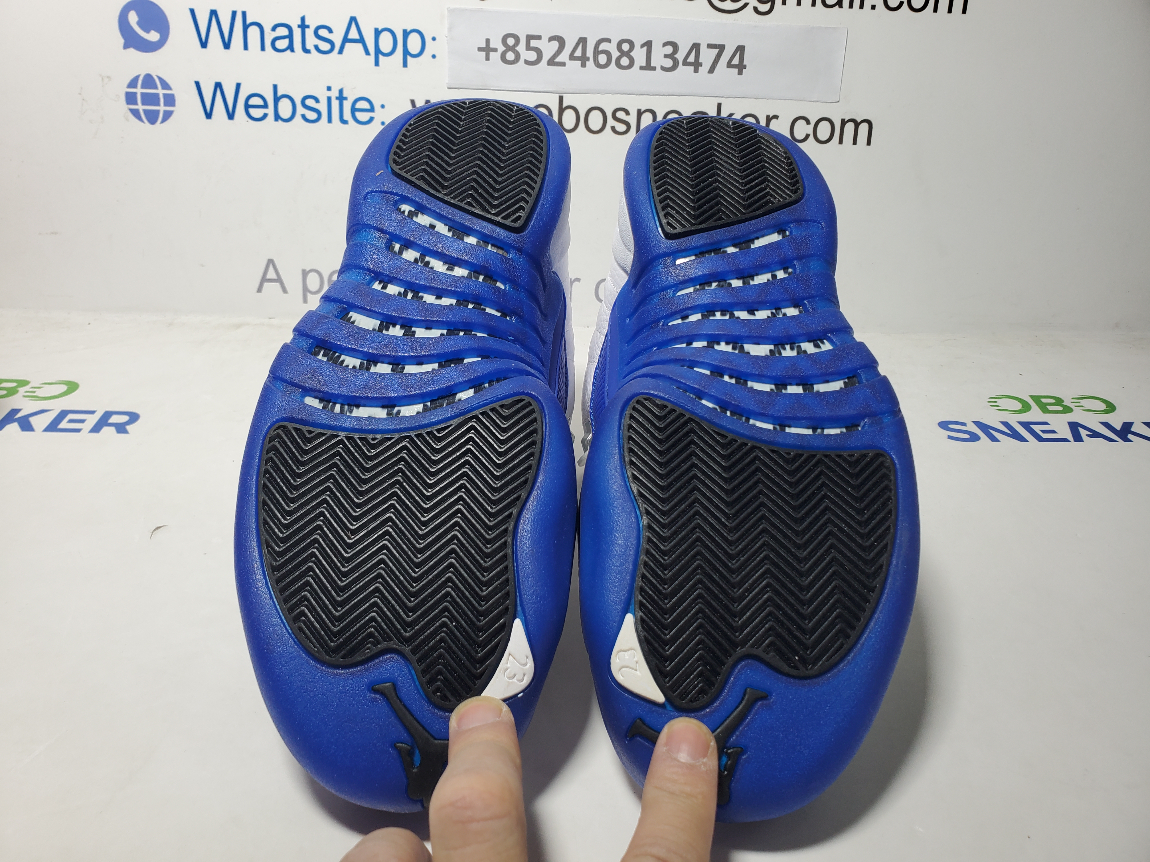 Top Version Air Jordan 12 Blueberry CT8013-140 review Obosneaker 04
