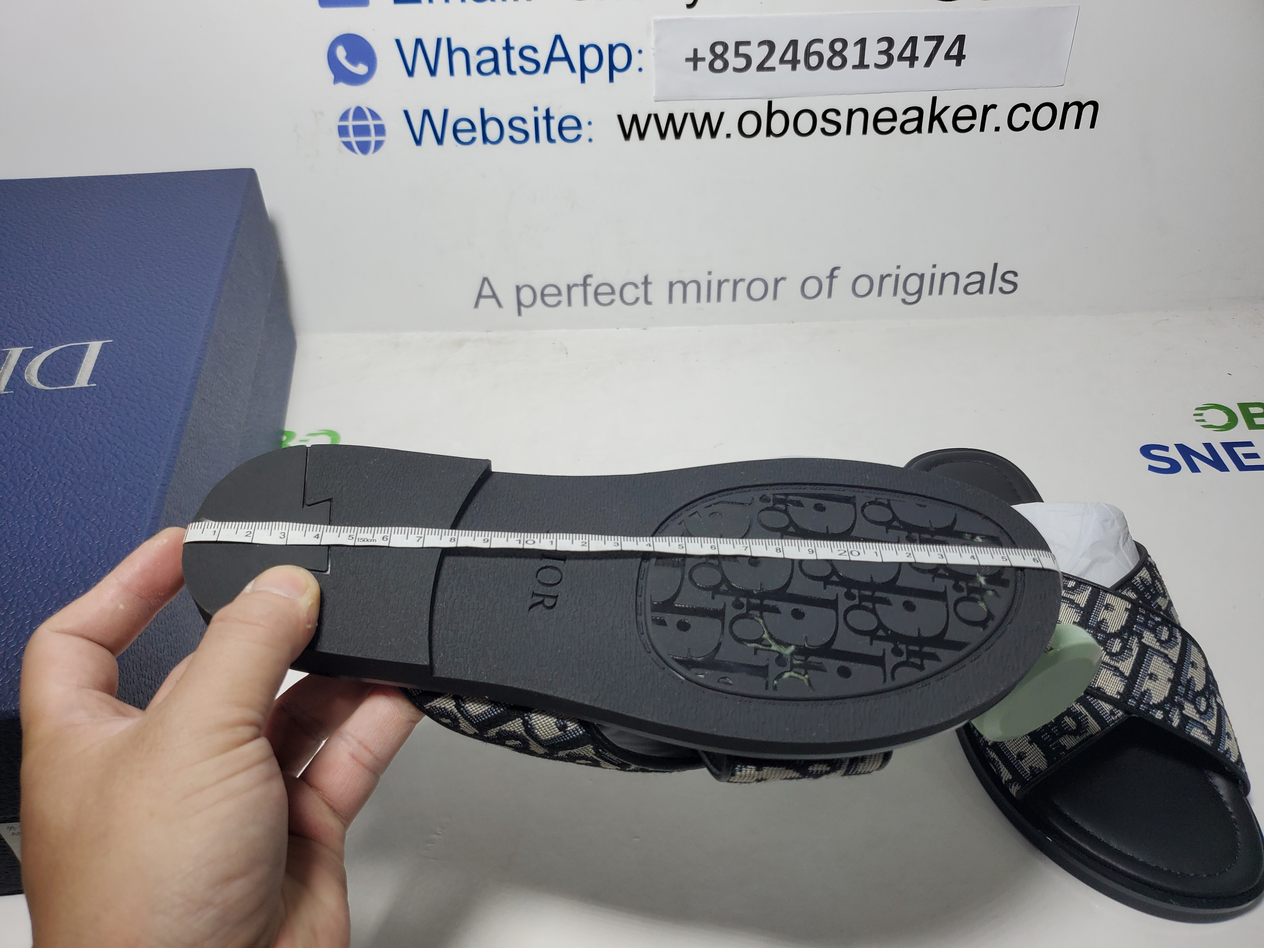 Dior Alias Sandal Beige And Black Dior Oblique Jacquard review Obosneaker 05