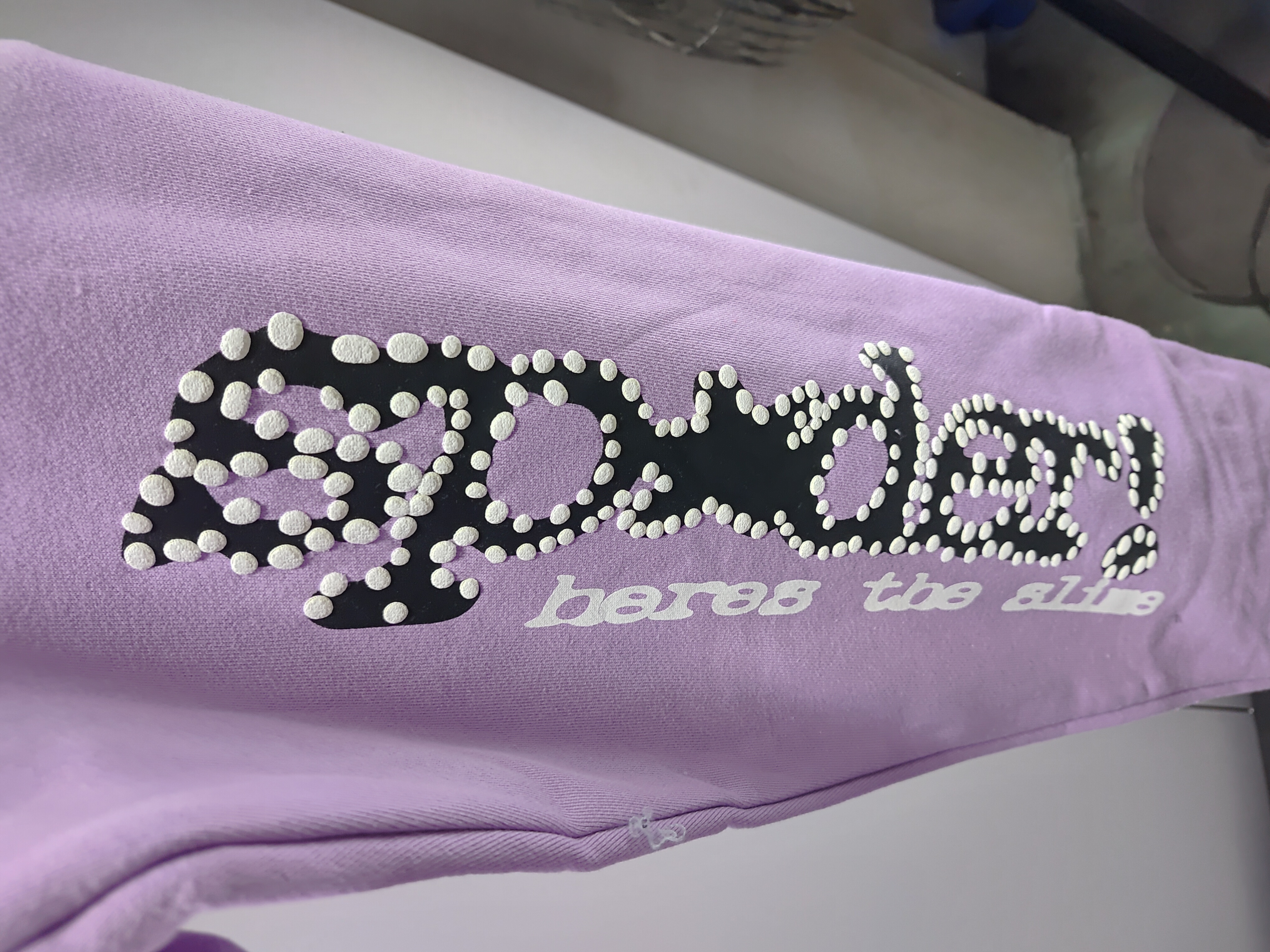 Sp5der Acai Sweatpant Purple review Obosneaker 02