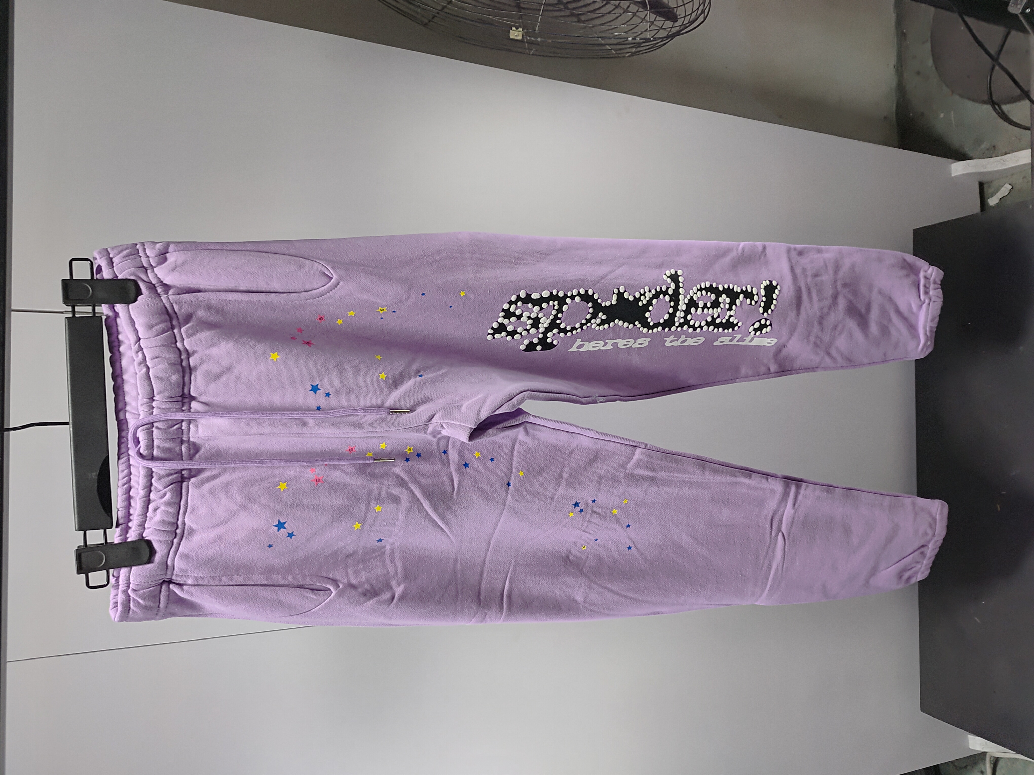 Sp5der Acai Sweatpant Purple review Obosneaker 00