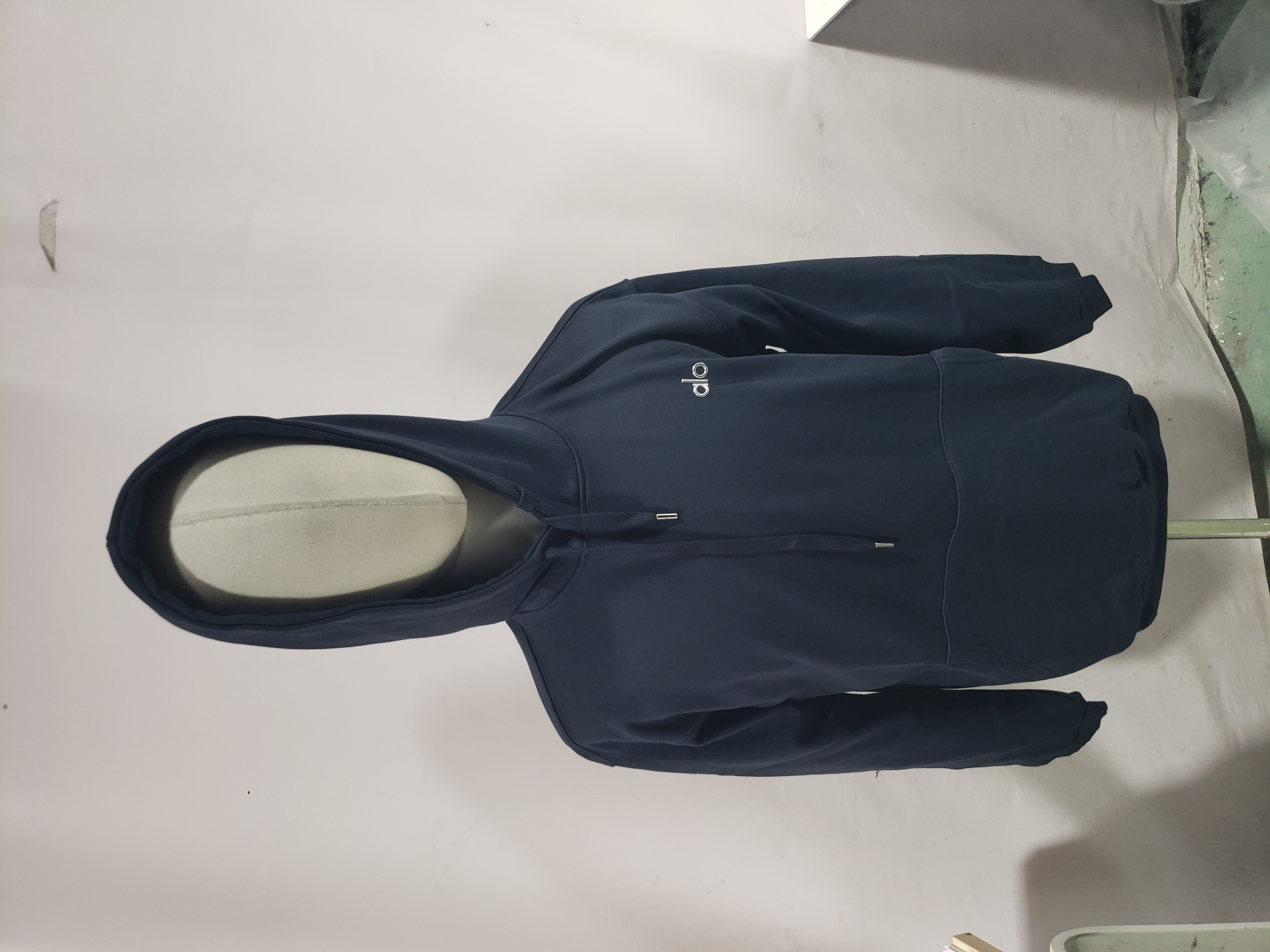 Alo Yoga Accolade cotton-blend French Terry Hoodies Dark Blue review Obosneaker 00