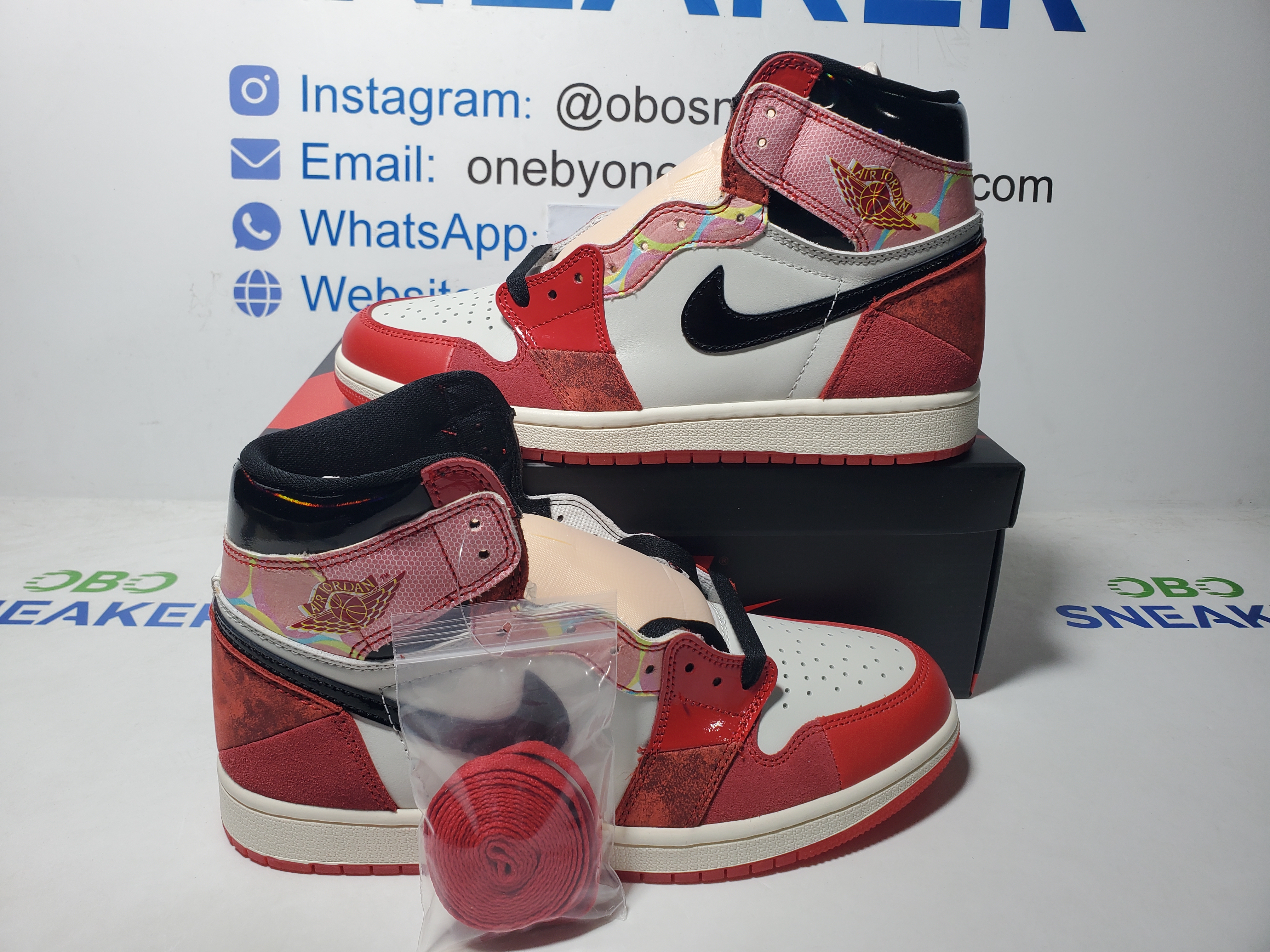 Air Jordan 1 High OG Spider-Man Across the Spider-Verse DV1748-601 review Obosneaker 01