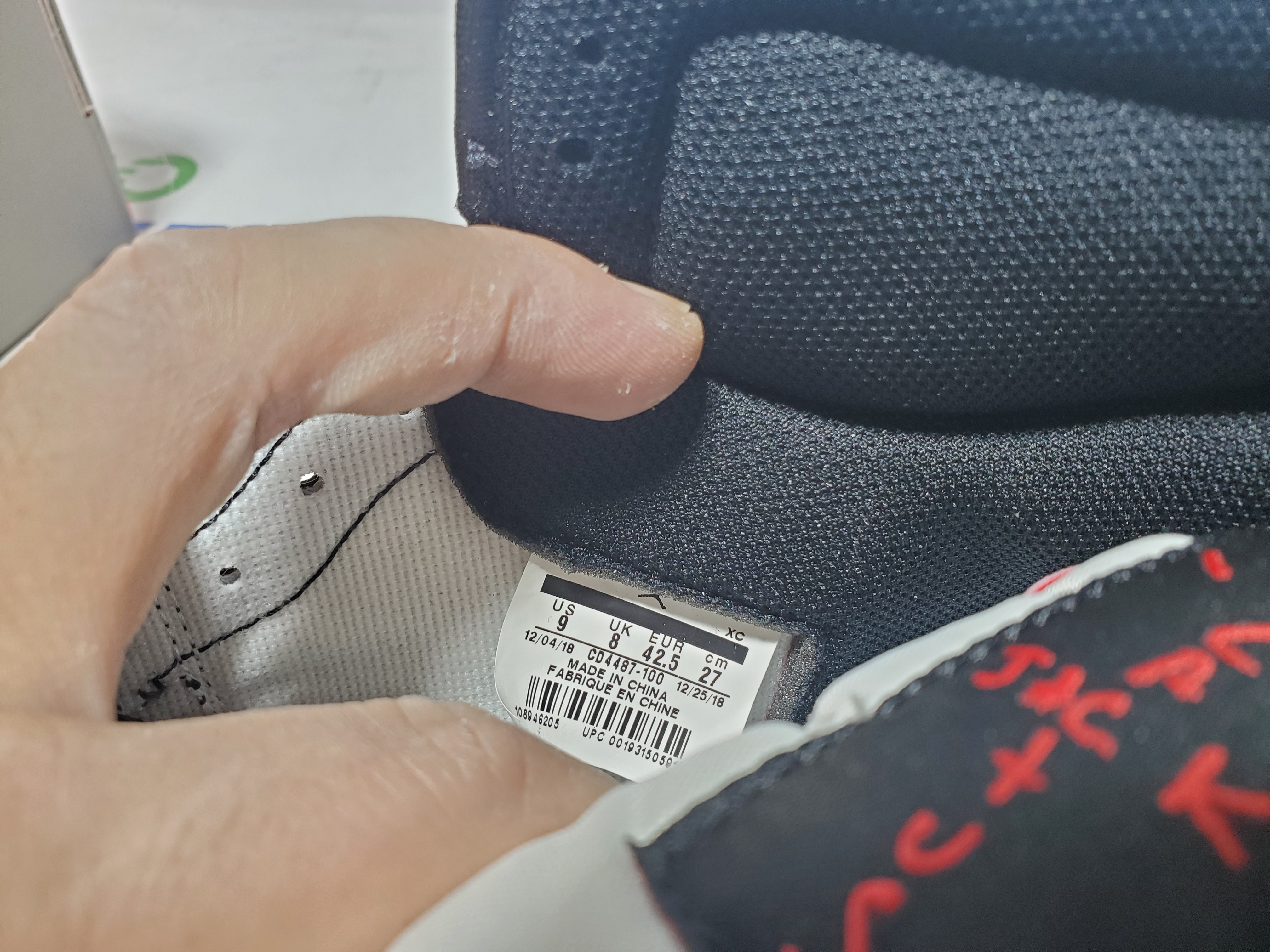  TOP Version Travis Scott x Air Jordan 1 High OG TS SP CD4487-100 review Obosneaker 05